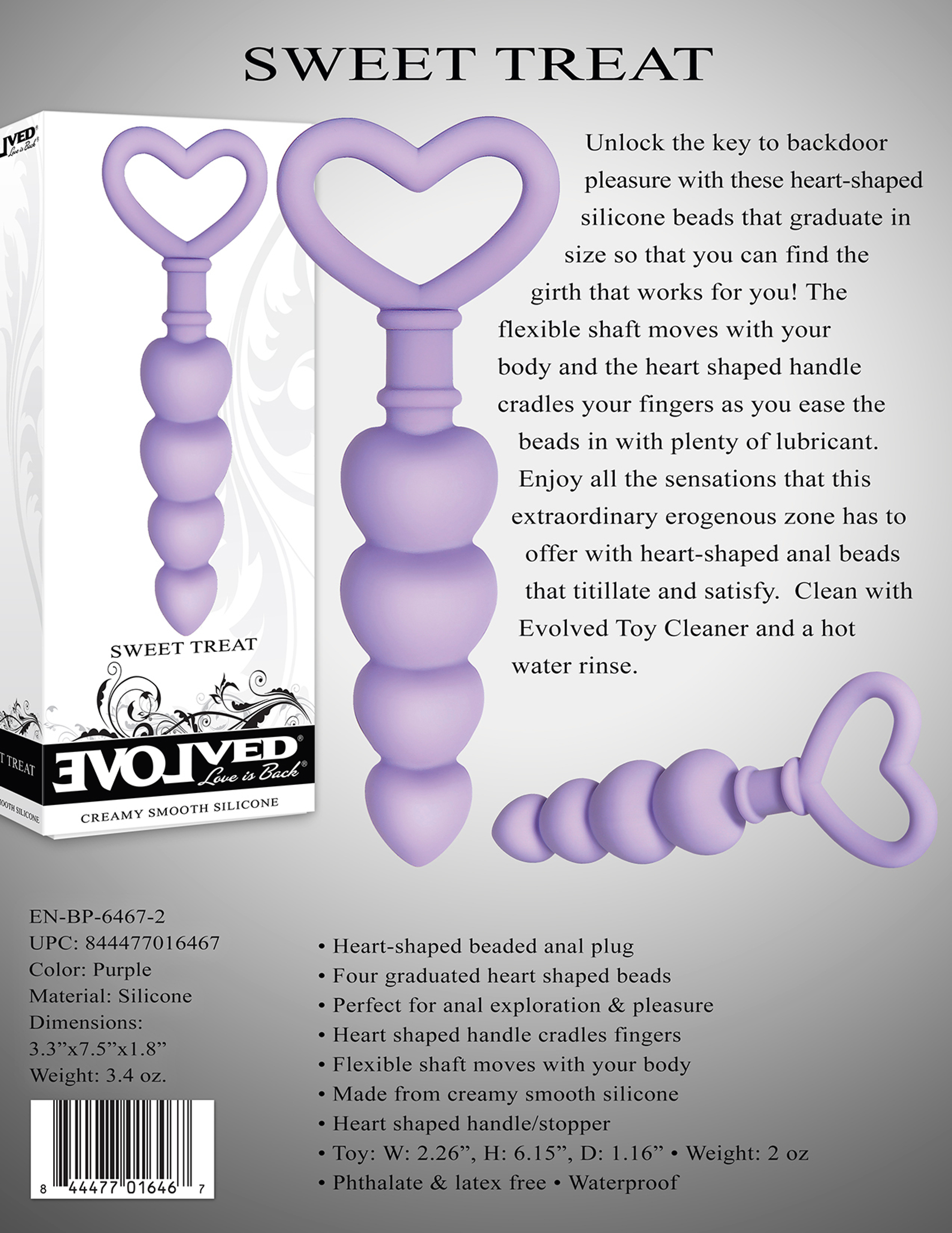 Evolved Sweet Treat Anal Plug