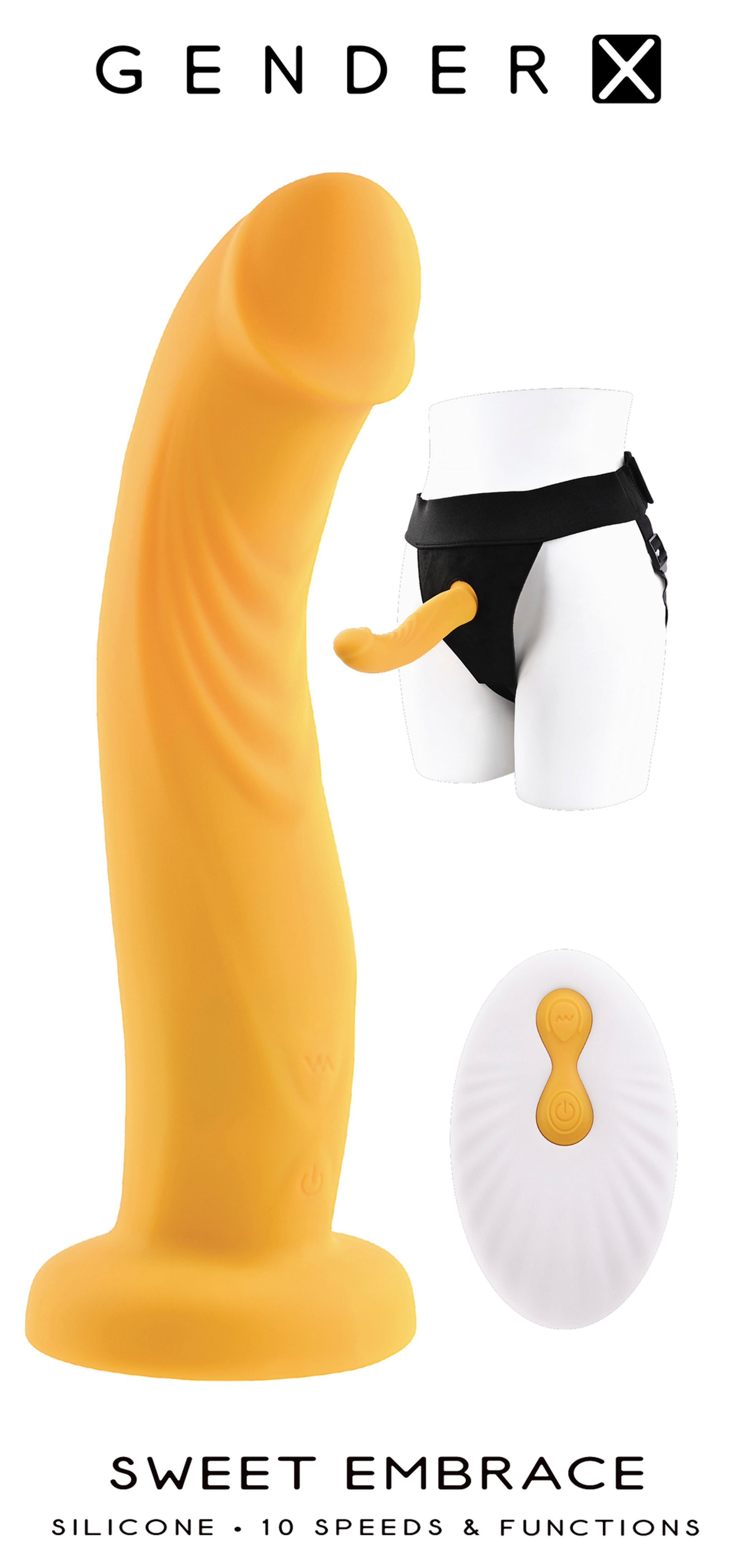 Gender X Sweet Embrace Inclusive Strap-On Set