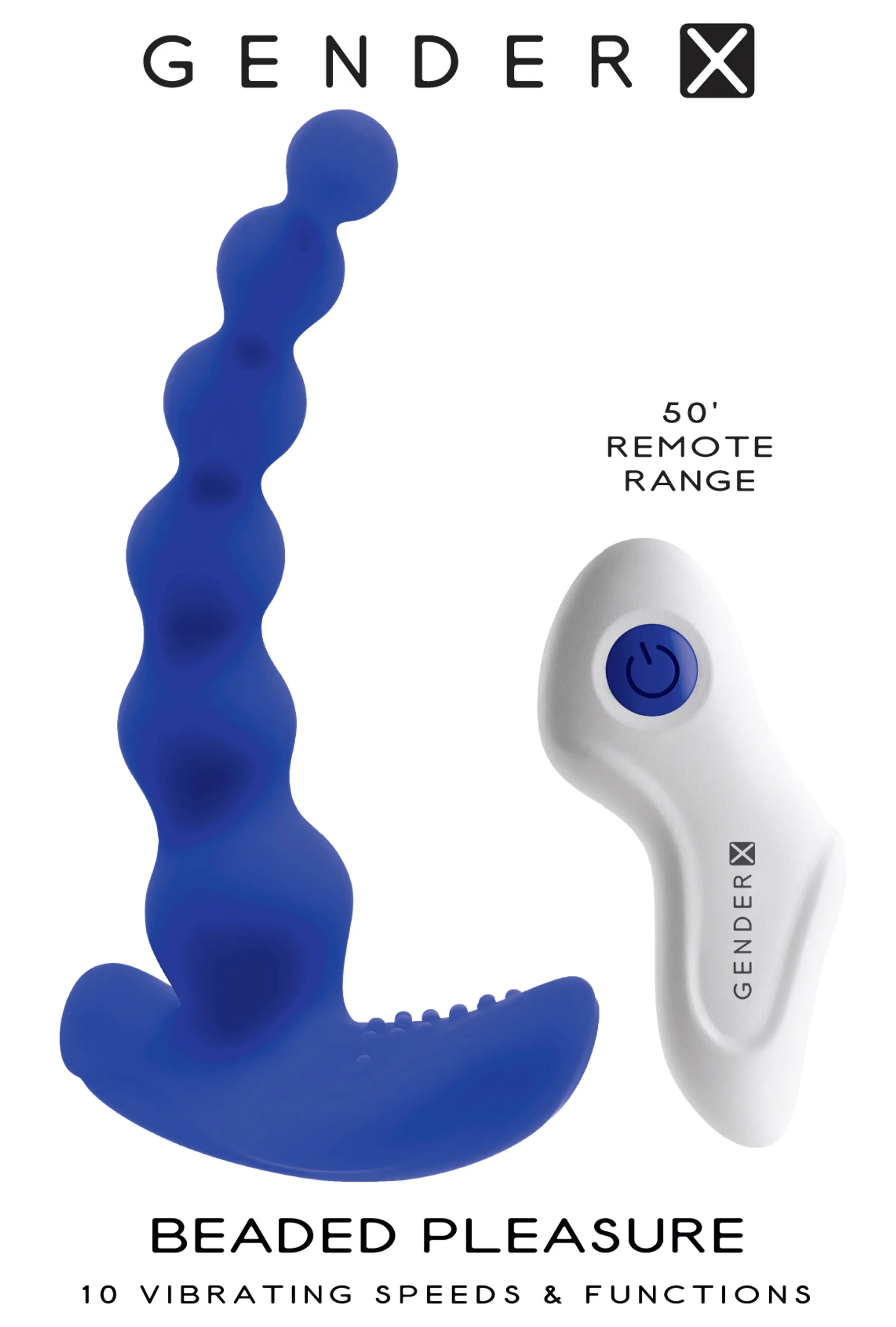 Gender X Beaded Pleasure Vibrator
