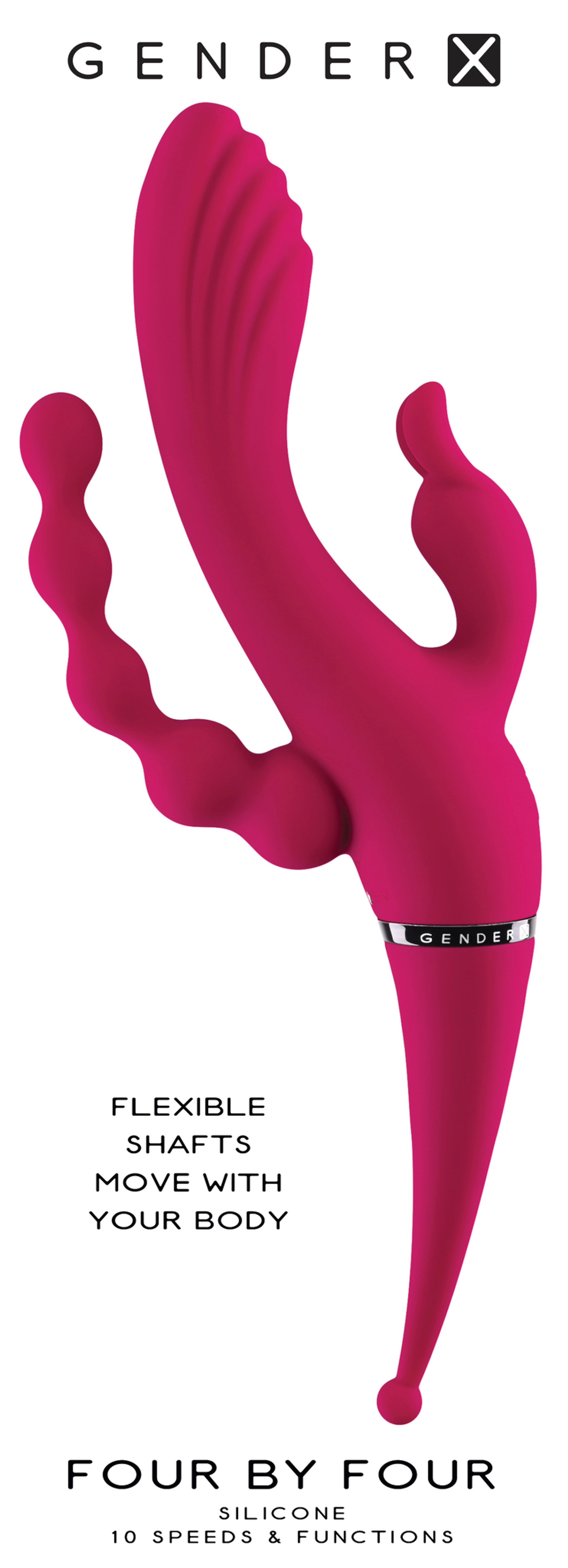 Gender X Four by Four Rechargeable Vibrator