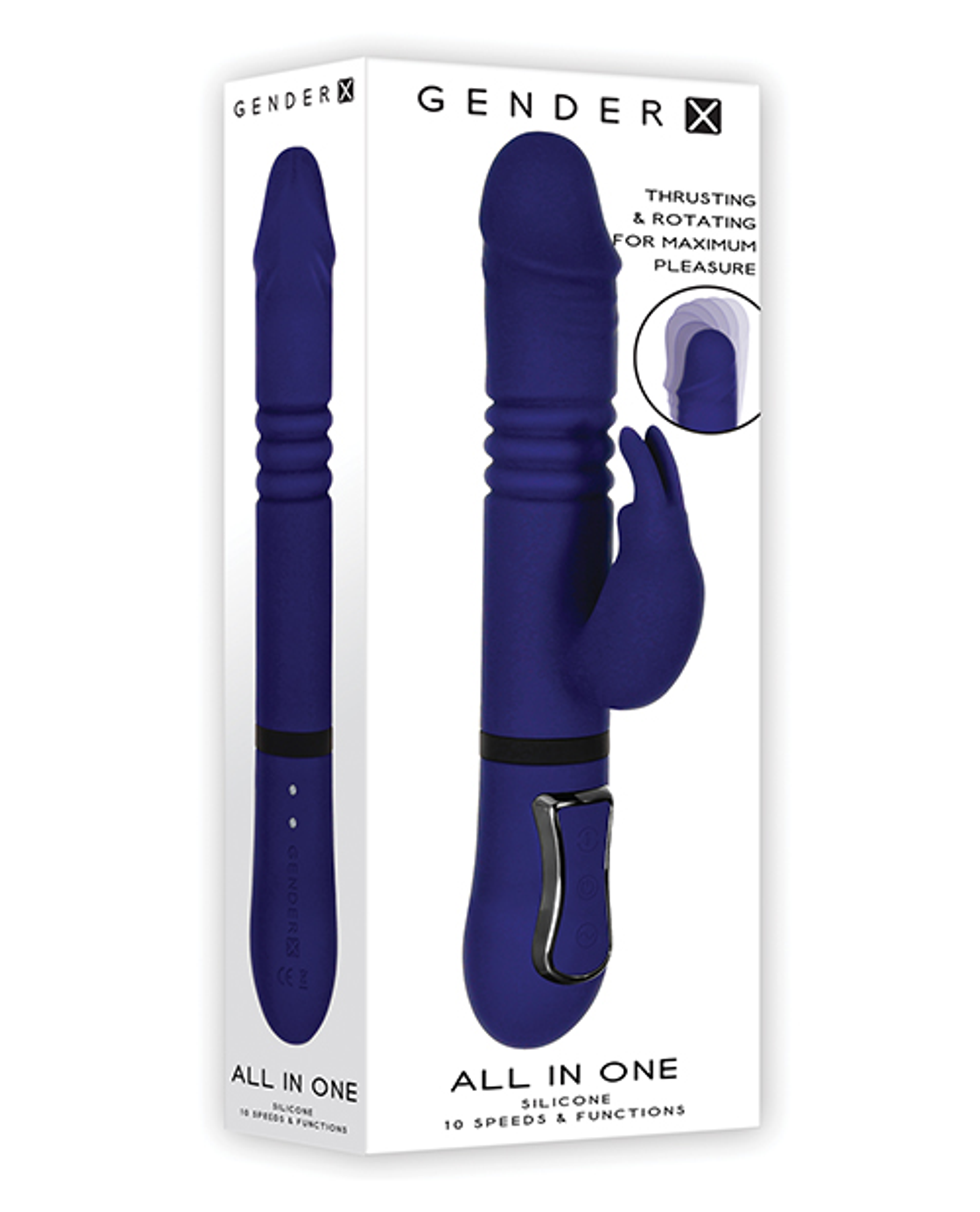 Gender X All-In-One Rechargeable Vibrator
