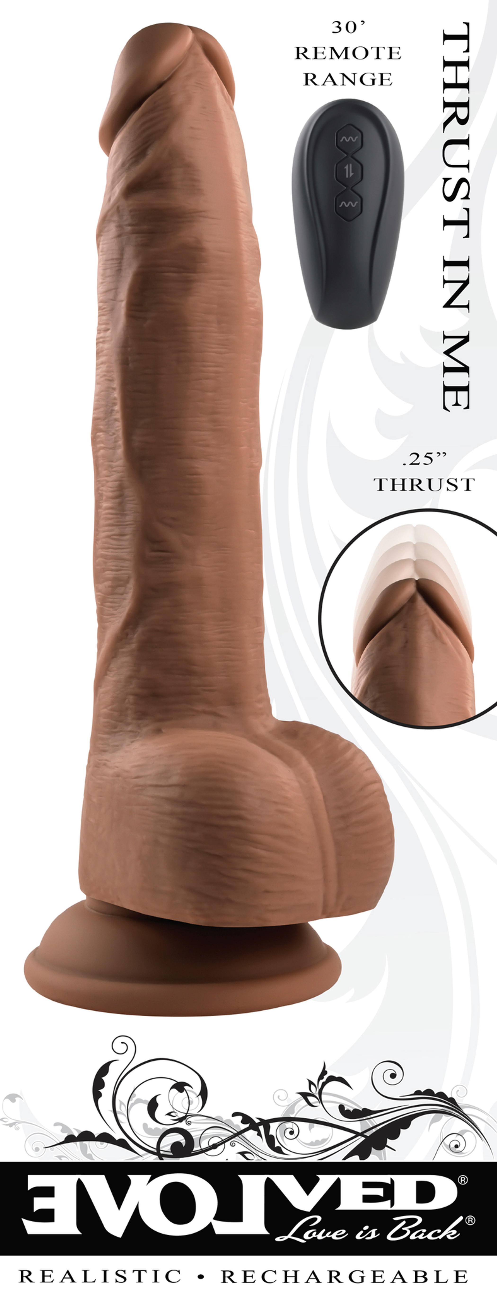 Evolved Thrust In Me Dark Thrusting Vibrator