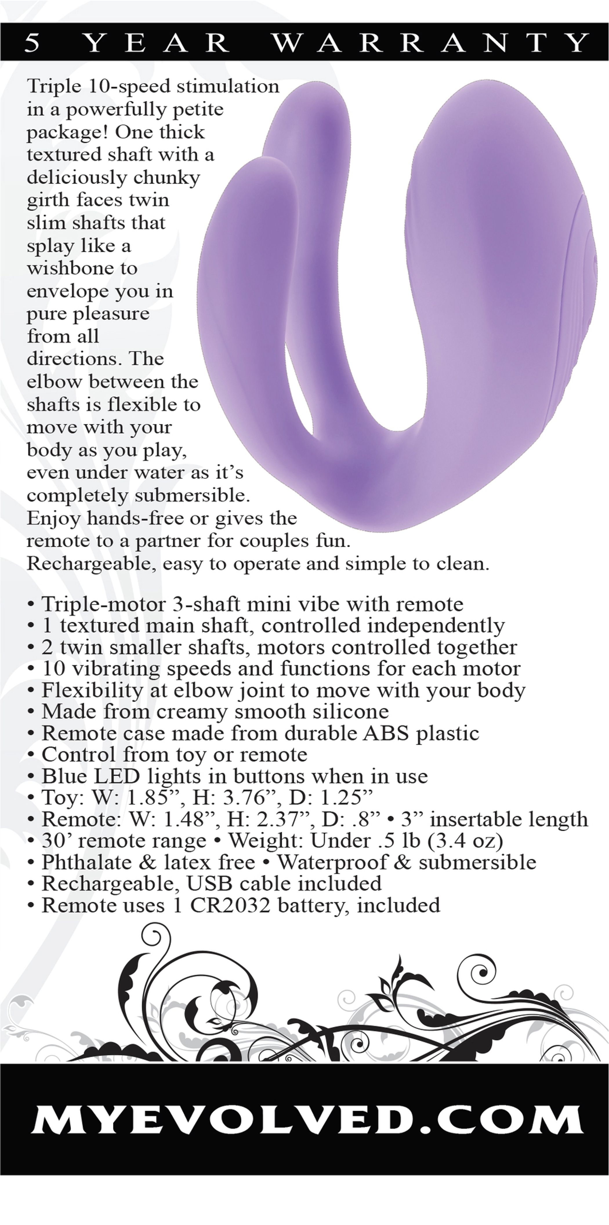 Evolved Petite G-Spot Tickler