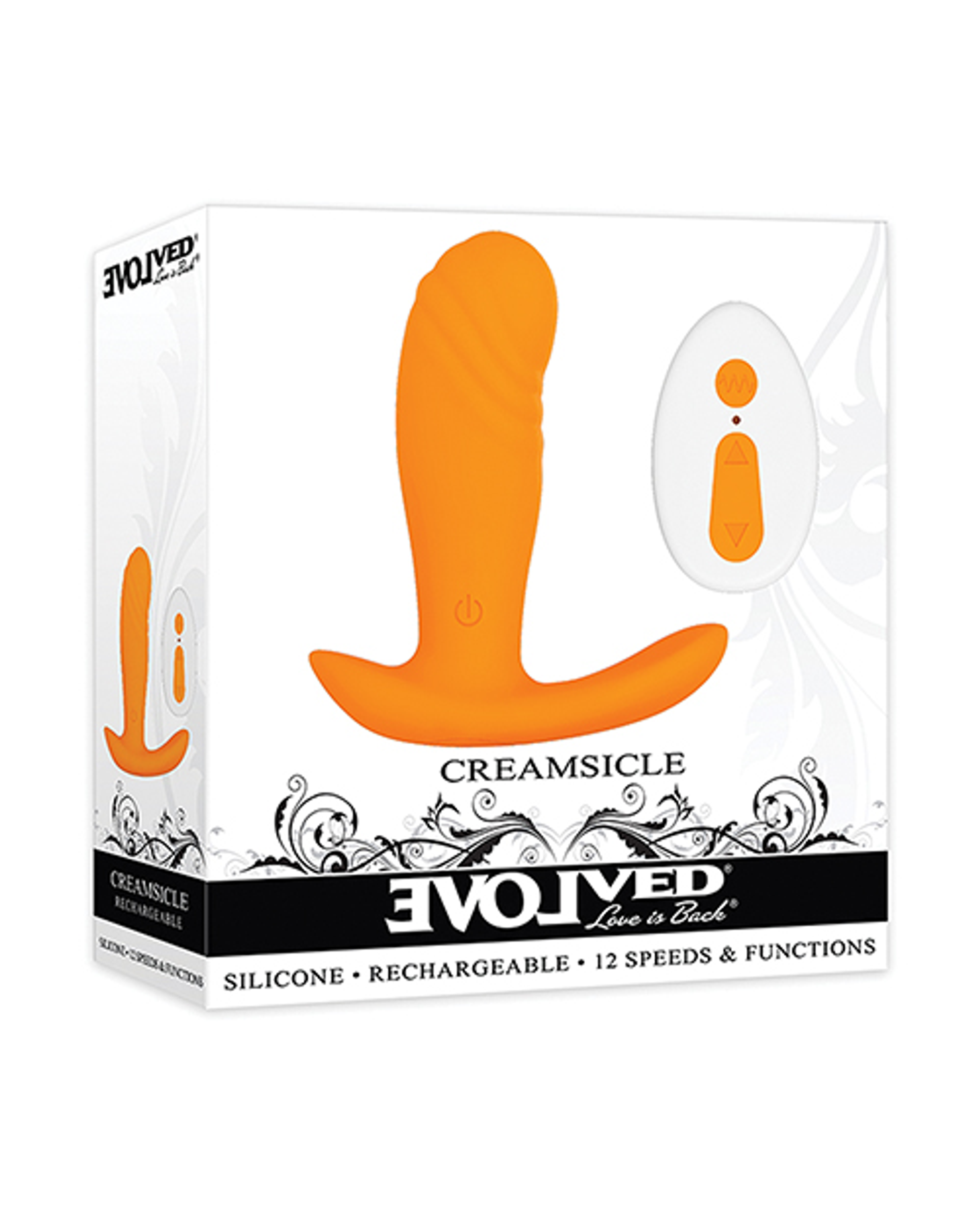 Evolved Creamsicle Realistic Dildo