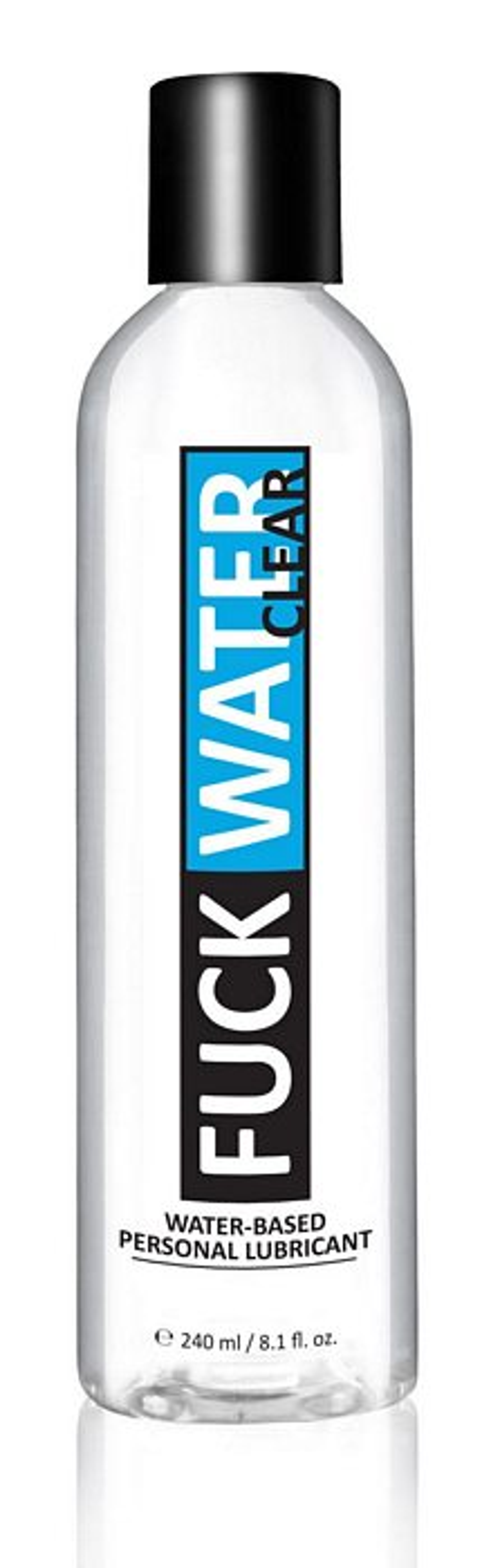 F*ck Water Clear Water-Based Lubricant 8 oz