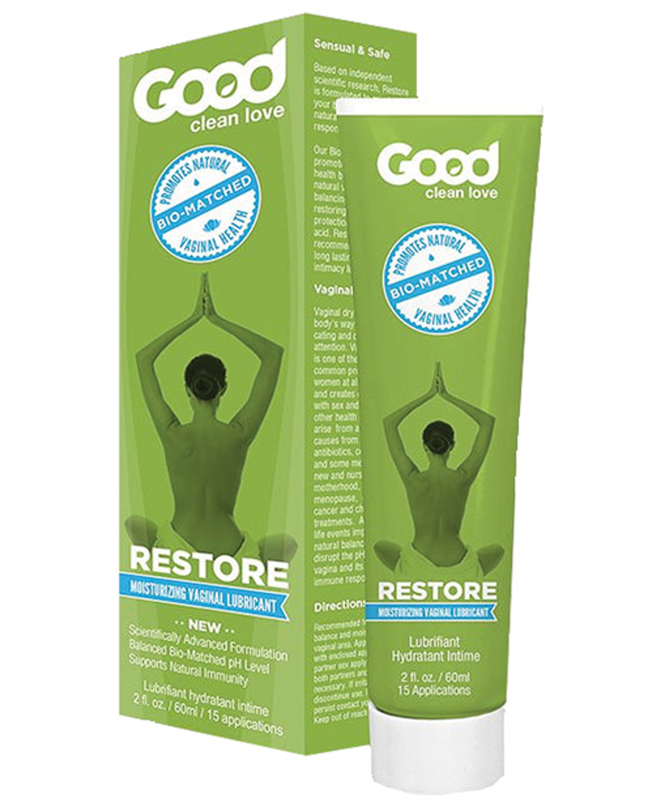 Good Clean Love Restore Moisturizing Vaginal Gel 2 oz