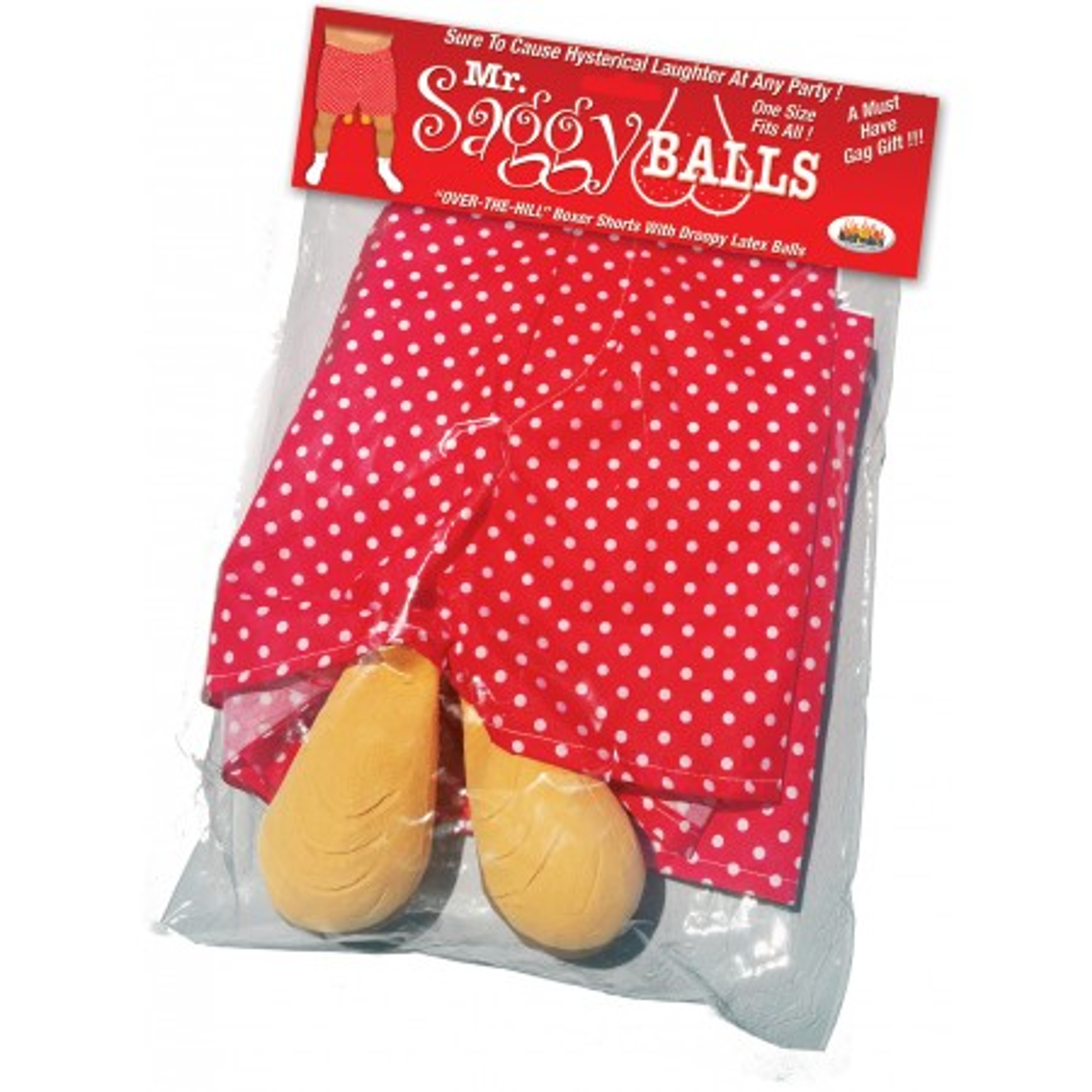 Mr. Saggy Balls Boxer Shorts Gag Gift