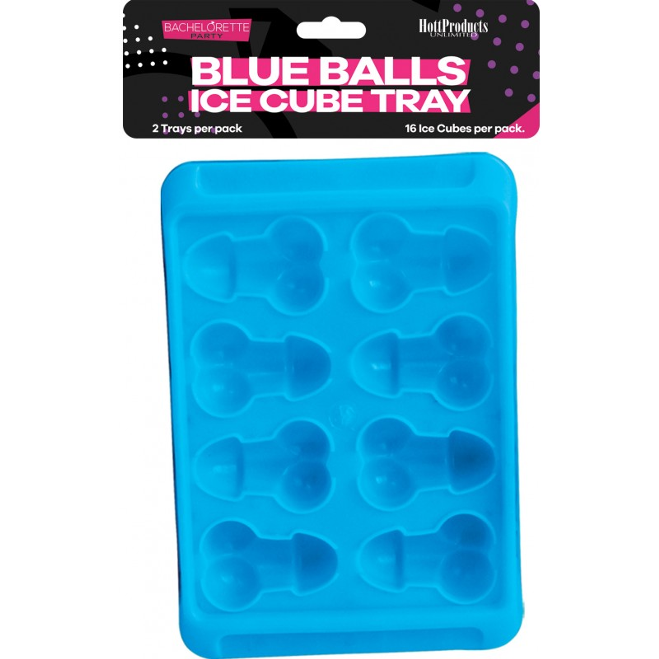 Blue Penis Ice Cube Tray