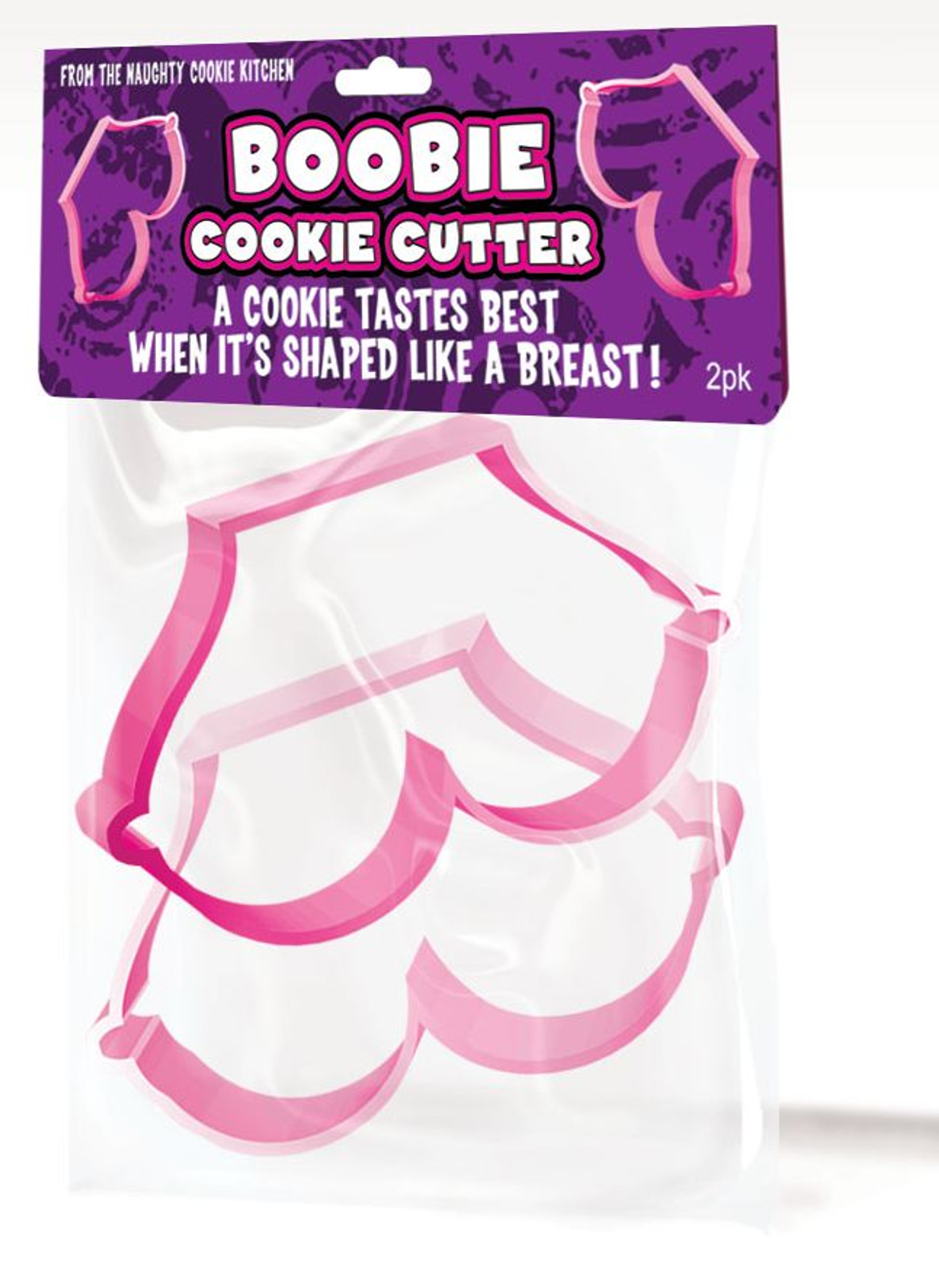 Boobie Cookie Cutters (2-Pack)