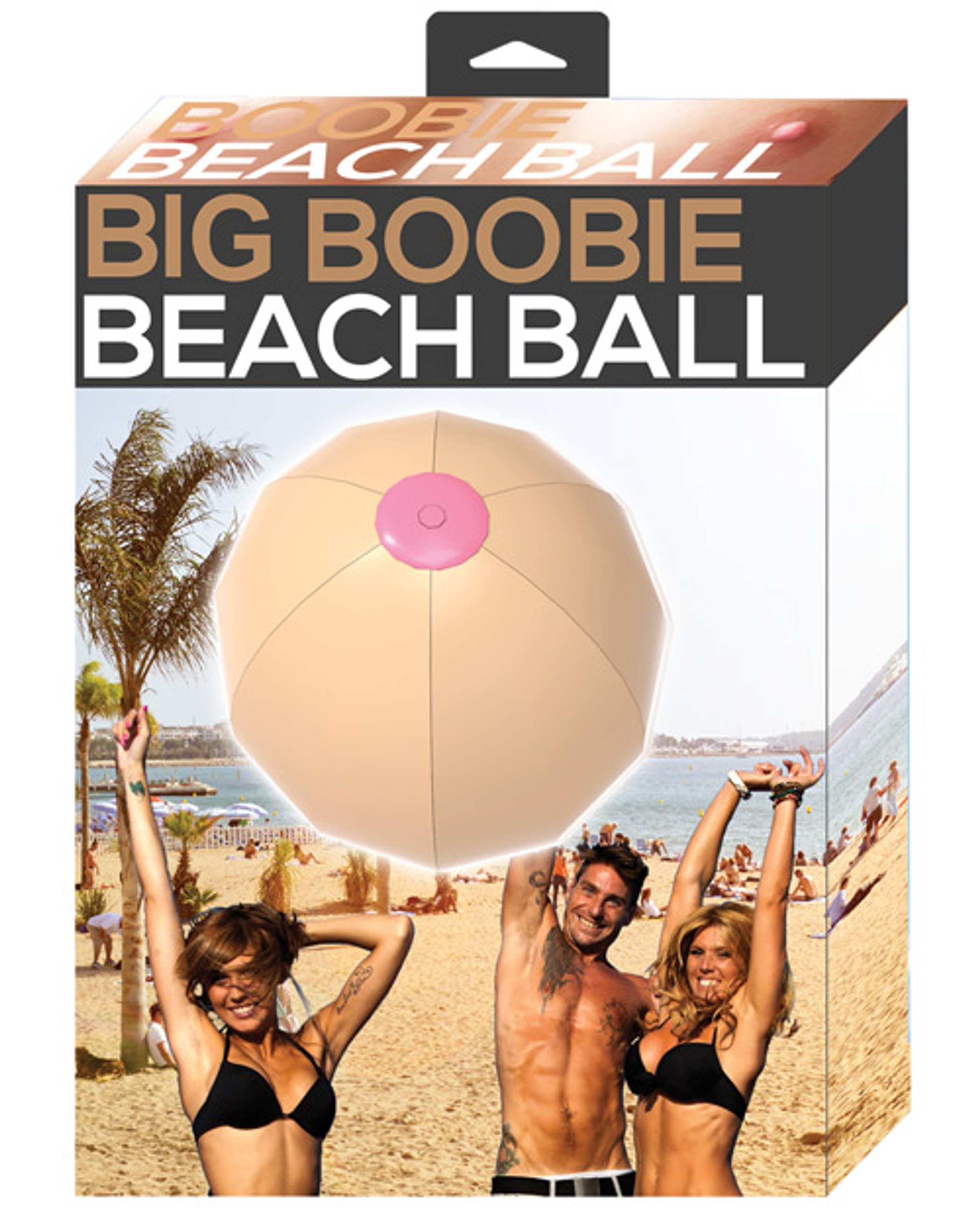 Big Boobie Beach Ball Novelty Ball
