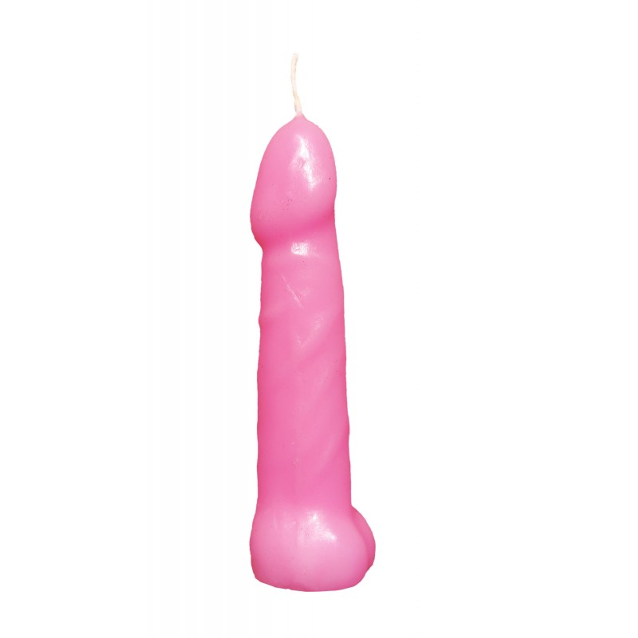 Bachelorette Party Pink Pecker Candles, 5-Inch
