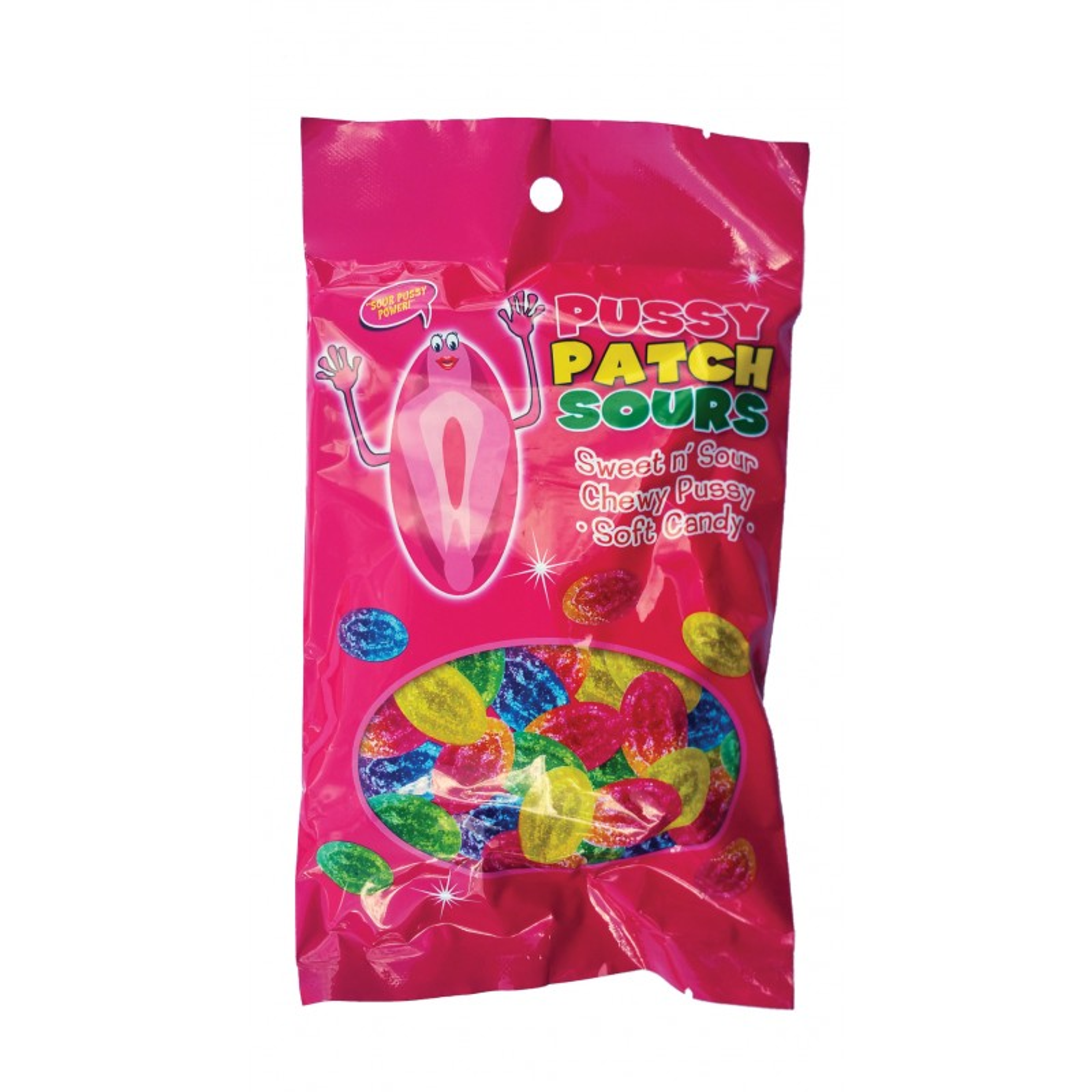 Pxssypatch Sours Candy Display 12pk - Novelty Treats