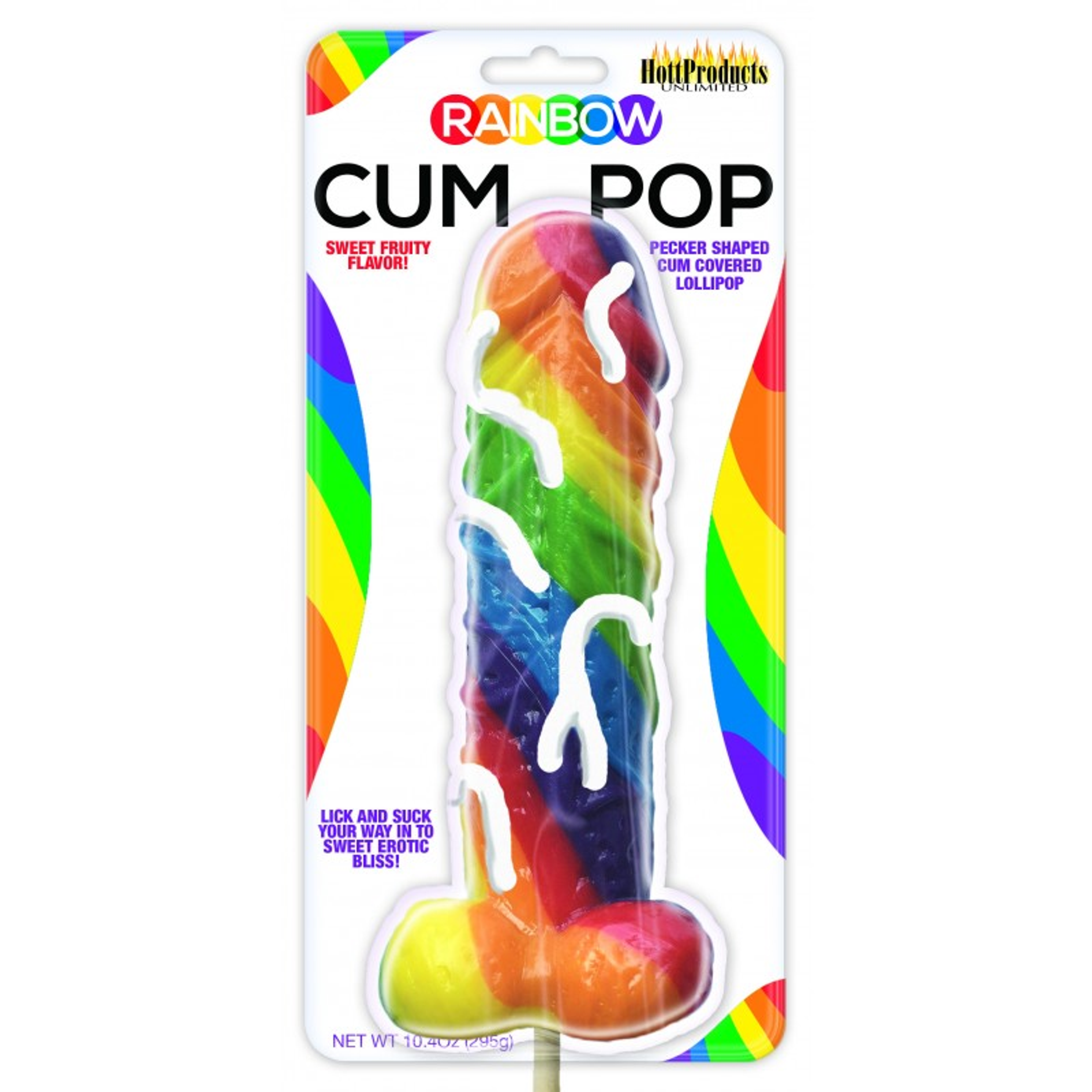 Rainbow Novelty Pops | Cheeky Candy Gift