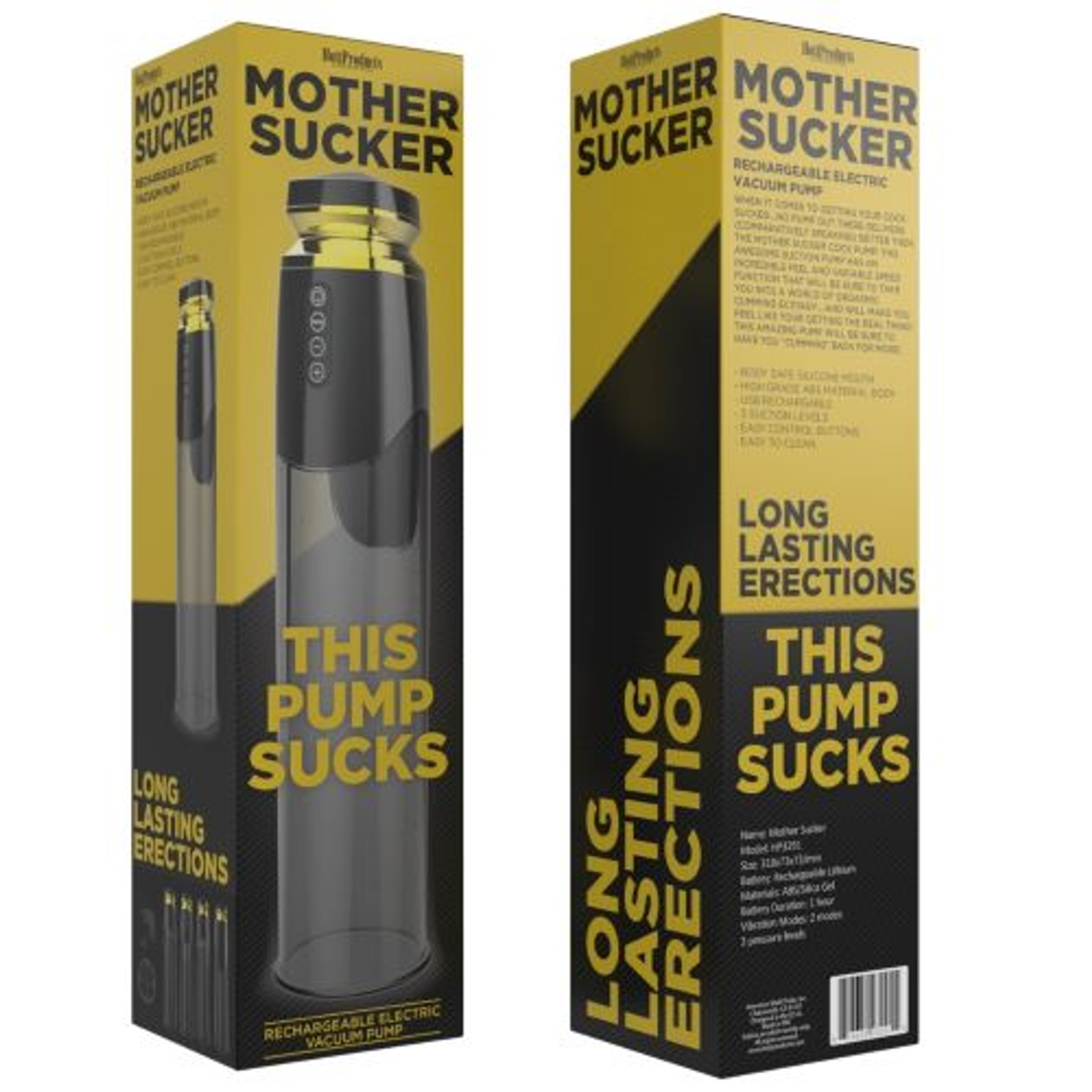 Mother Sucker Rechargeable Suction Vibrator