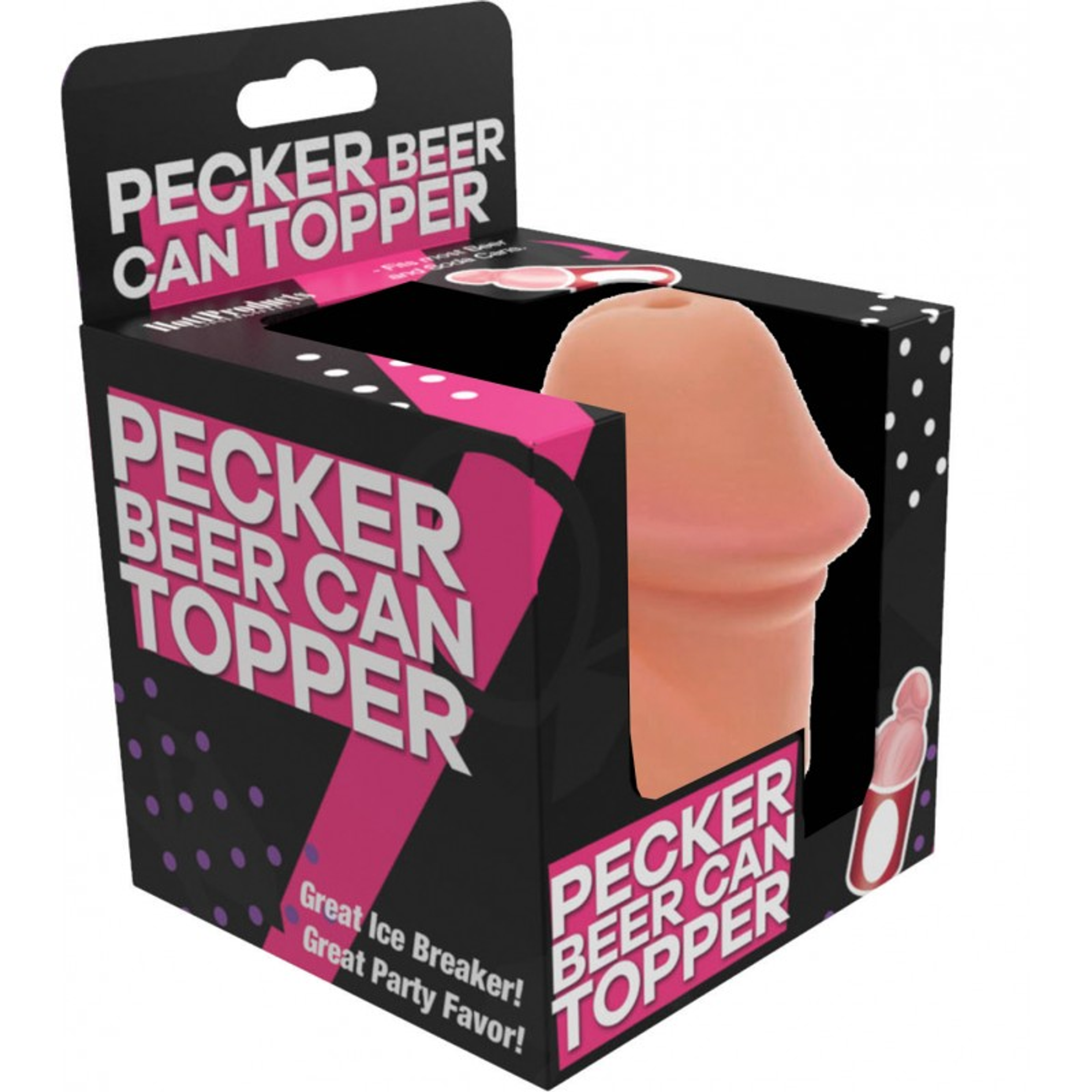 Pecker Beer Can Topper – Adult Party Gag Gift