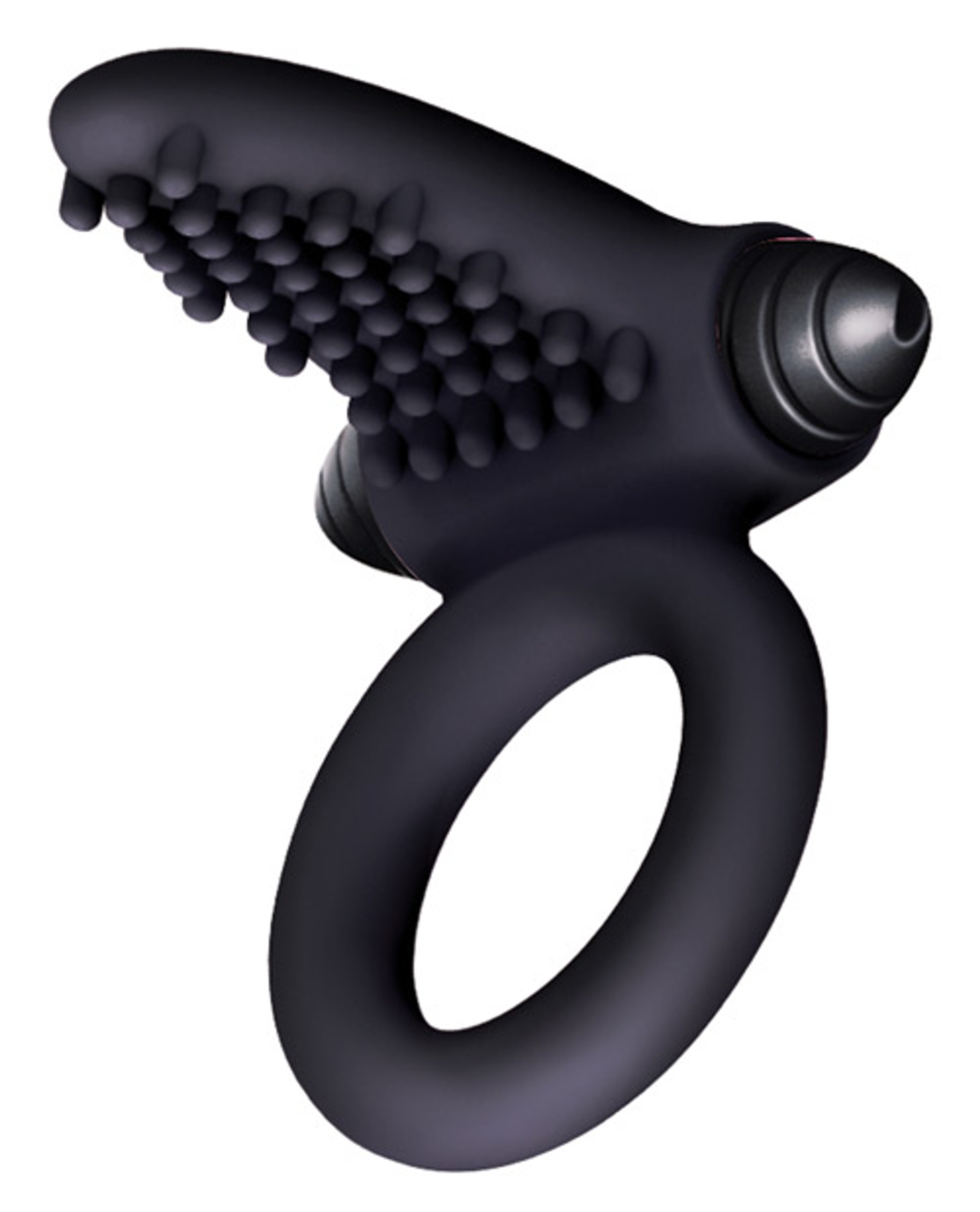 9's S-Bullet Ring Tongue Silicone – Vibrating Tongue Love Ring