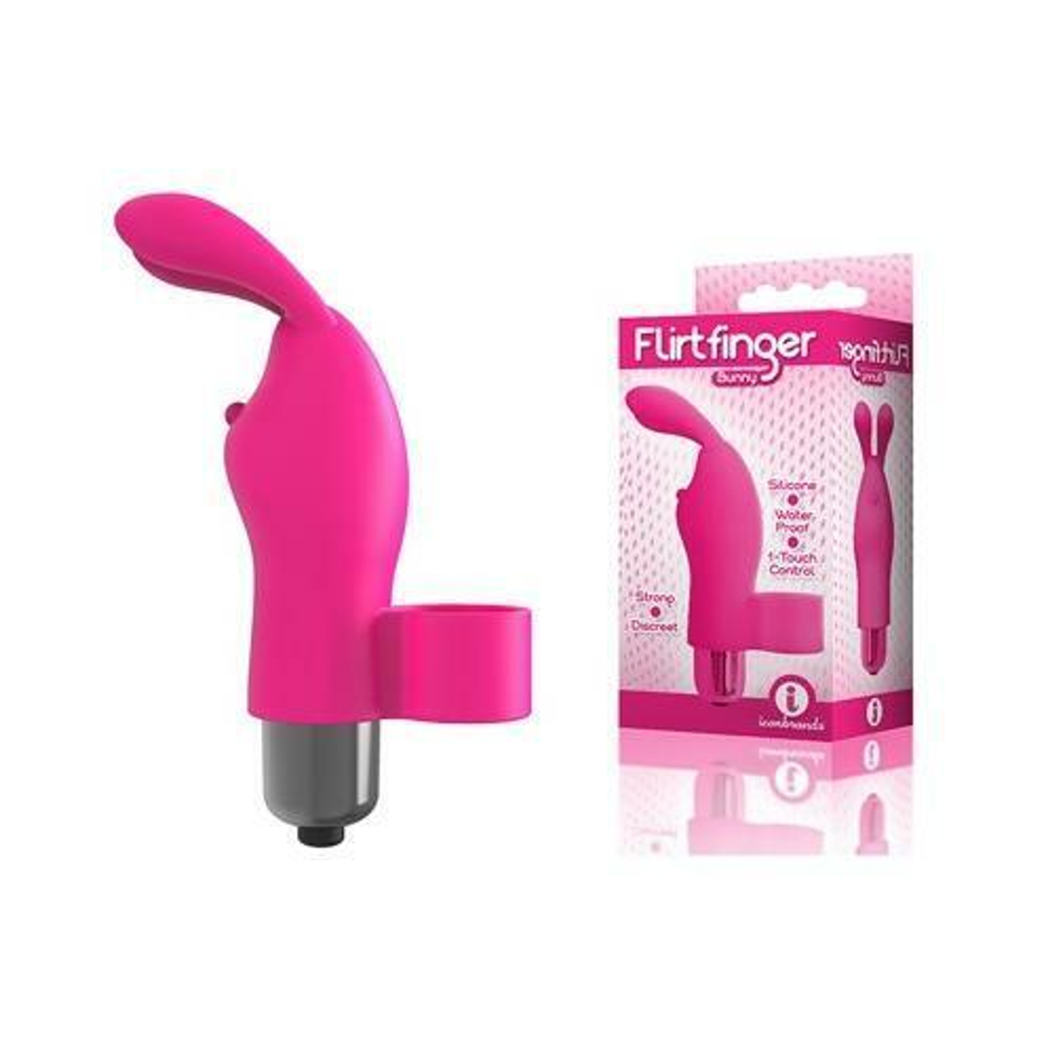 Flirt Bunny Finger Vibrator
