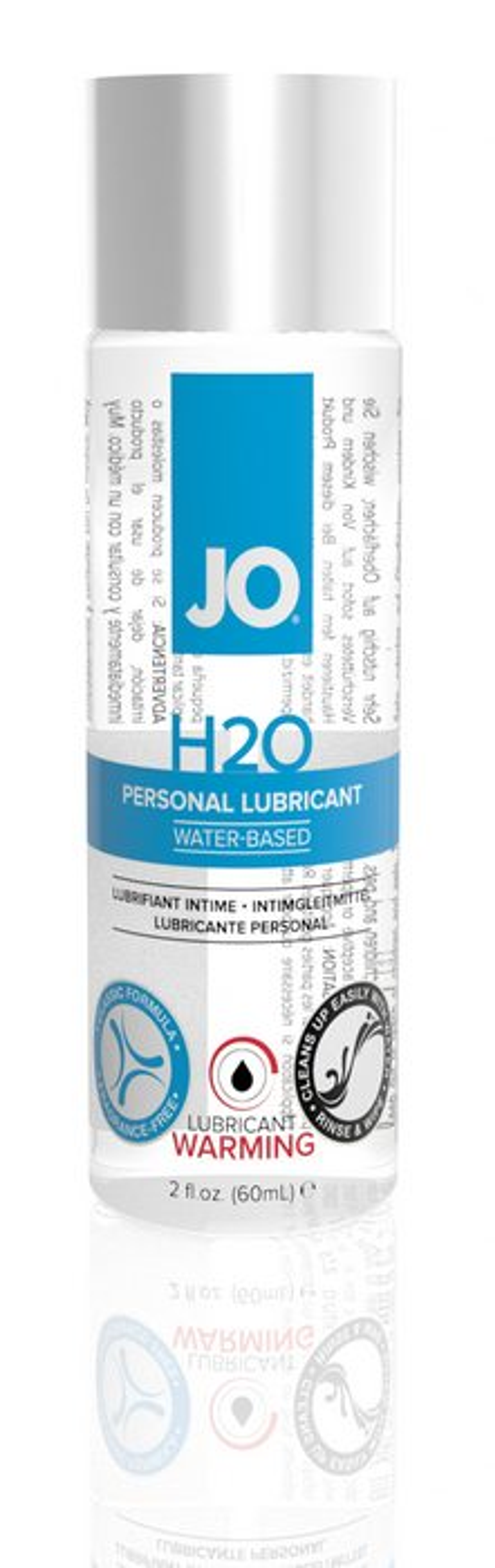 JO H2O Warming Lubricant 2 oz