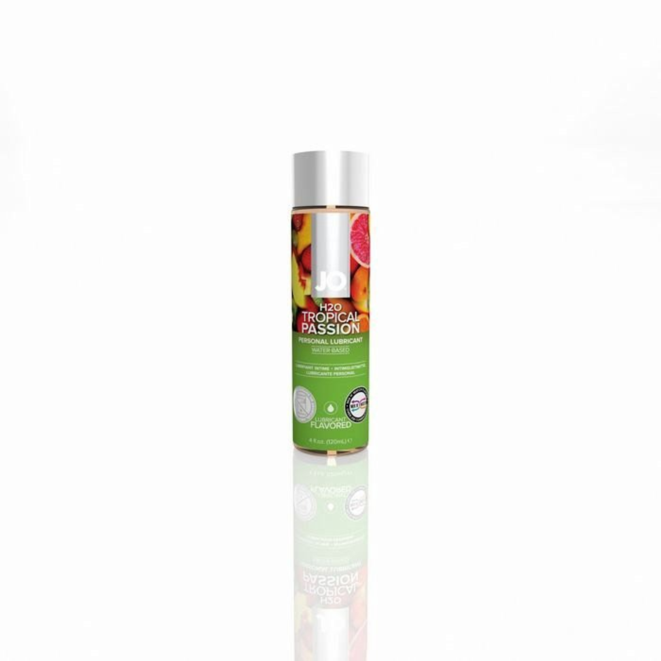 JO H2O Tropical Passion Lube 4oz | Water-Based Flavored