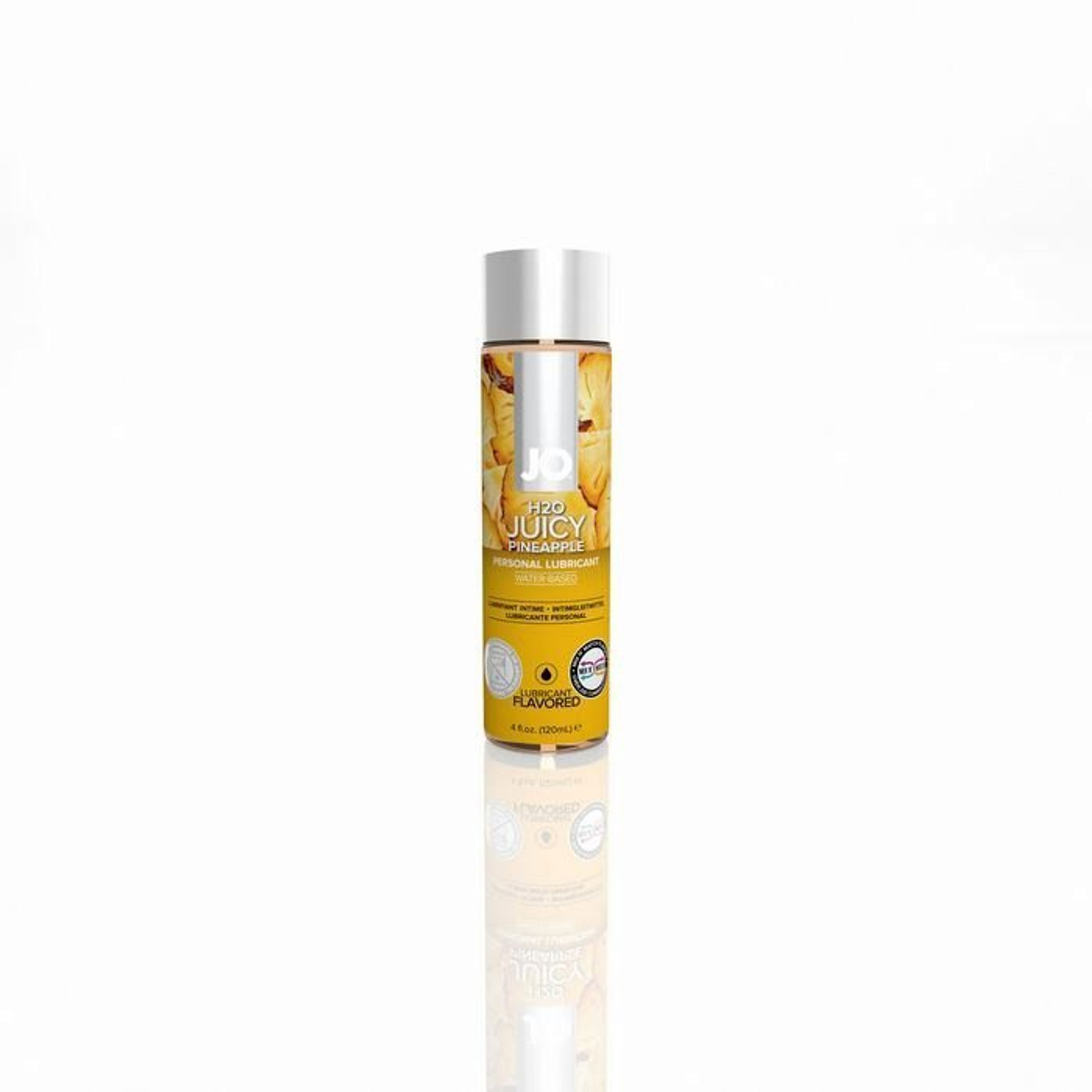 Jo H2O Pineapple Flavored Lubricant 4 oz