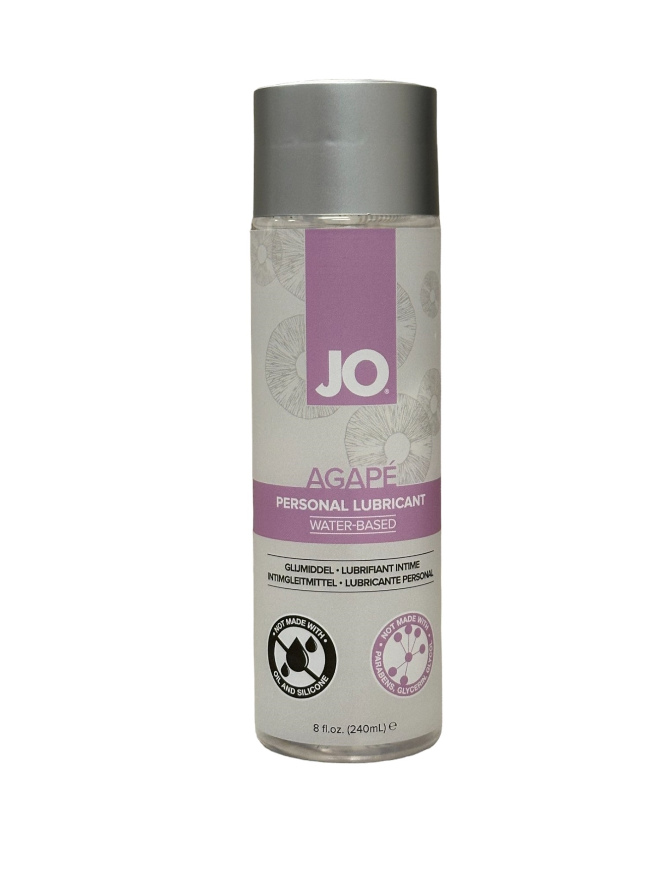 JO Agape 8 Oz Water-Based Lubricant
