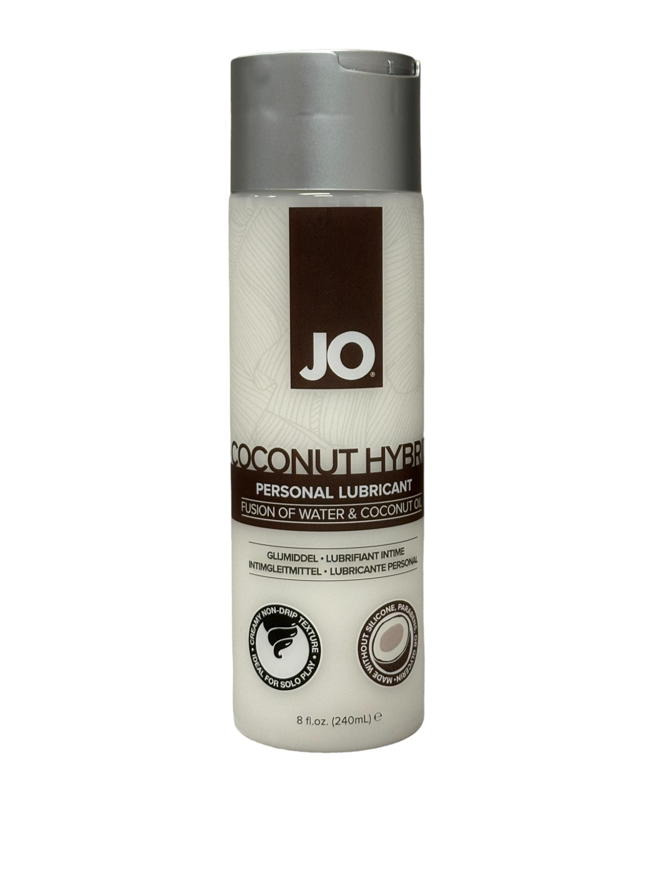 JO Coconut Hybrid Lubricant 8 Oz