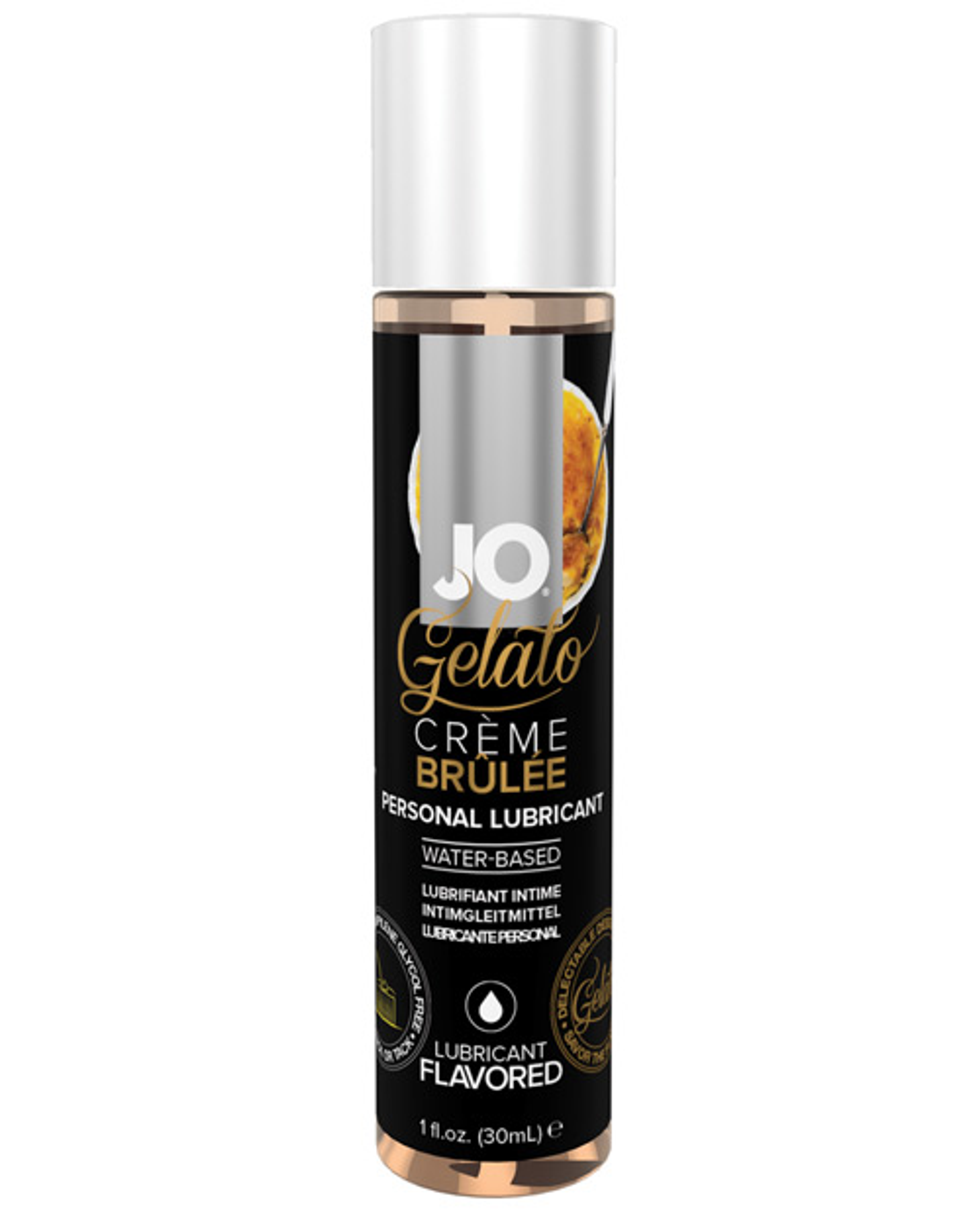 System JO Gelato Creme Brulee Lubricant 1 Oz