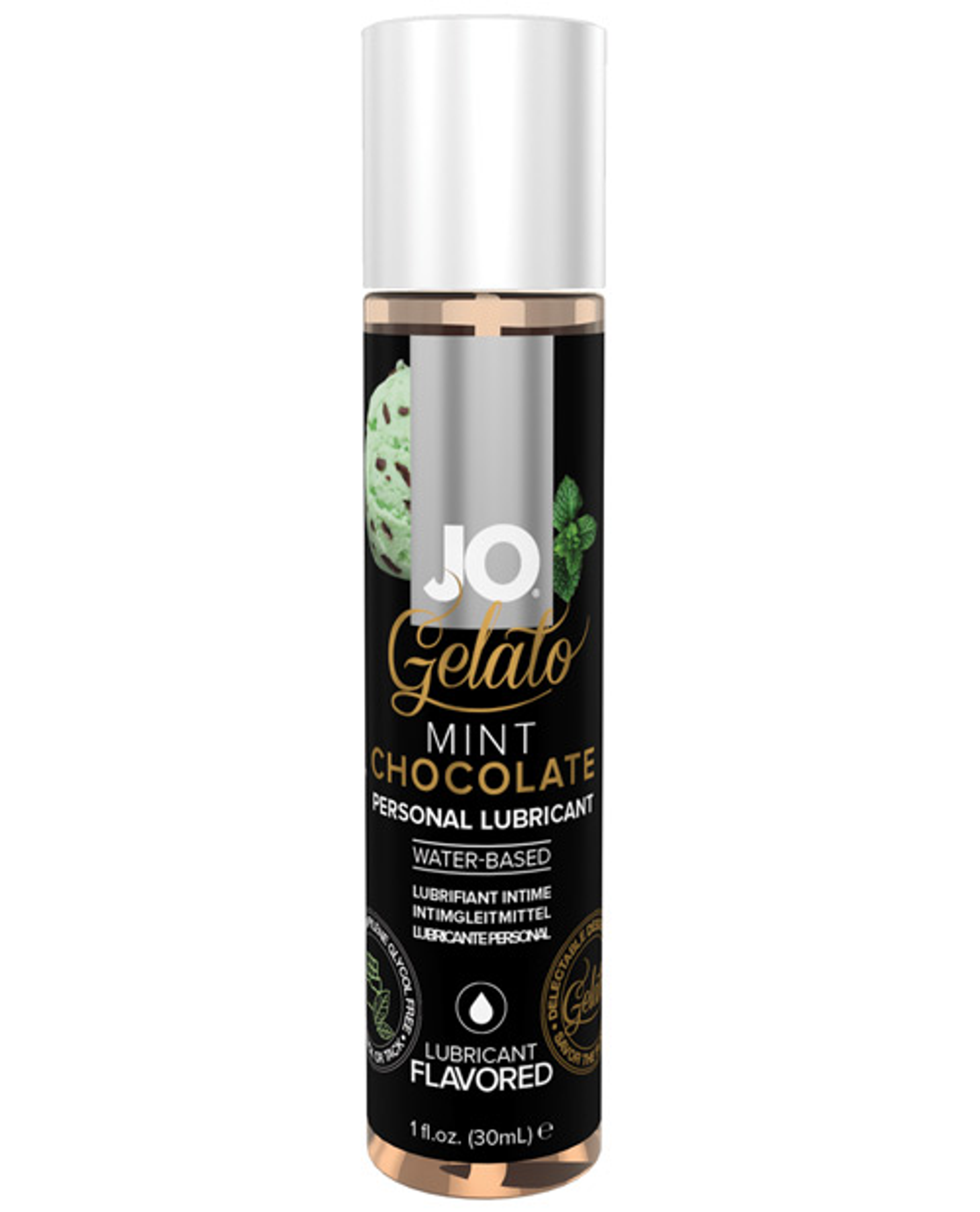 JO Gelato Mint Chocolate 1 oz | Flavored Water-Based Lube