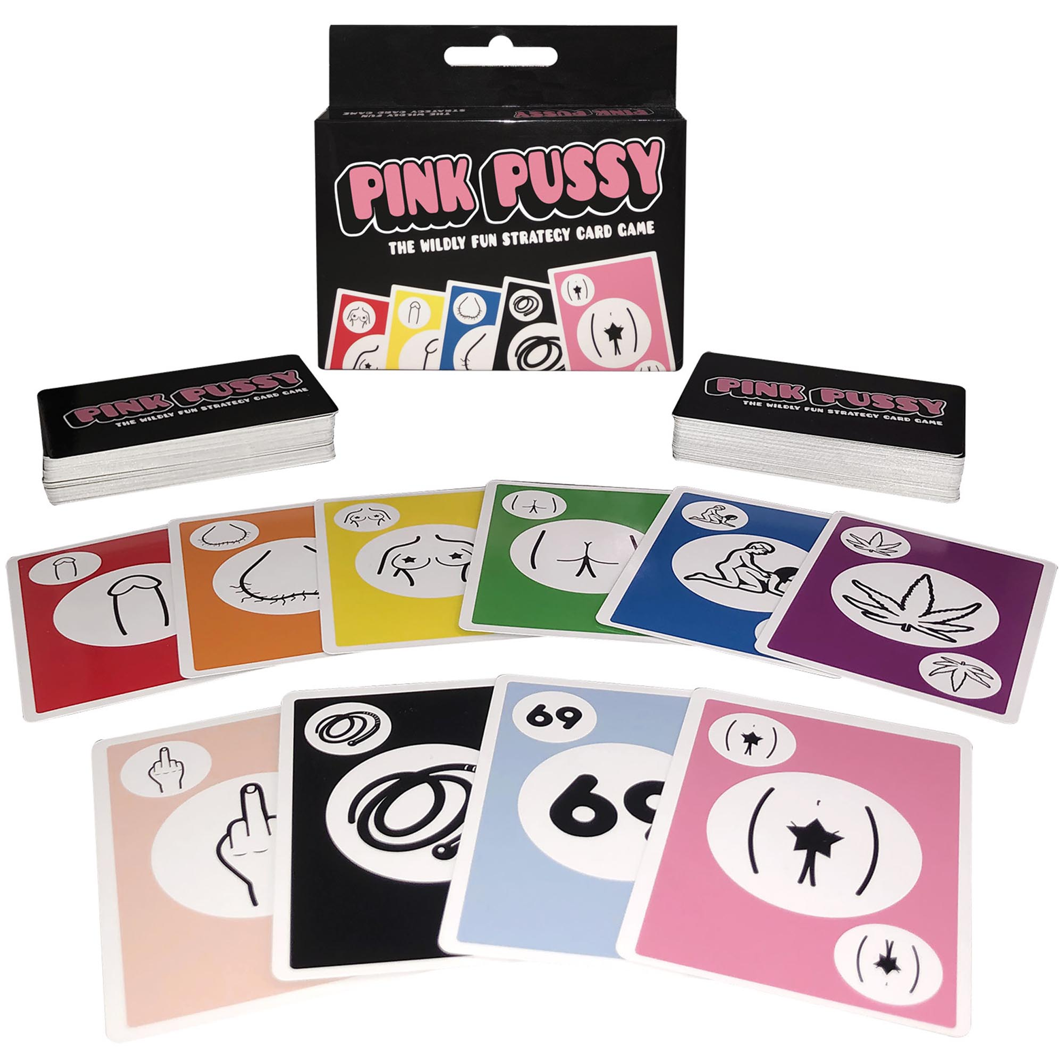 Pink Pxssycard Game – Cheeky Adult Card Game