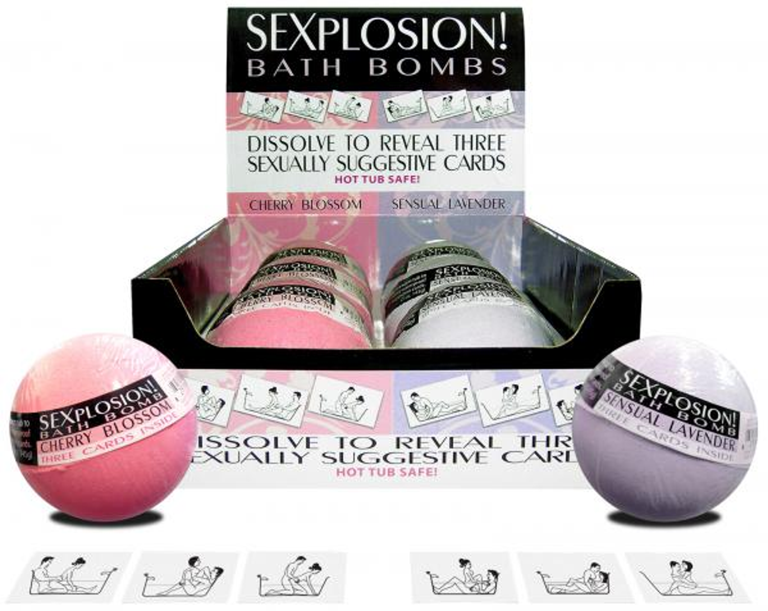 Sexplosion Bath Bombs – Naughty Soak-Time Novelty