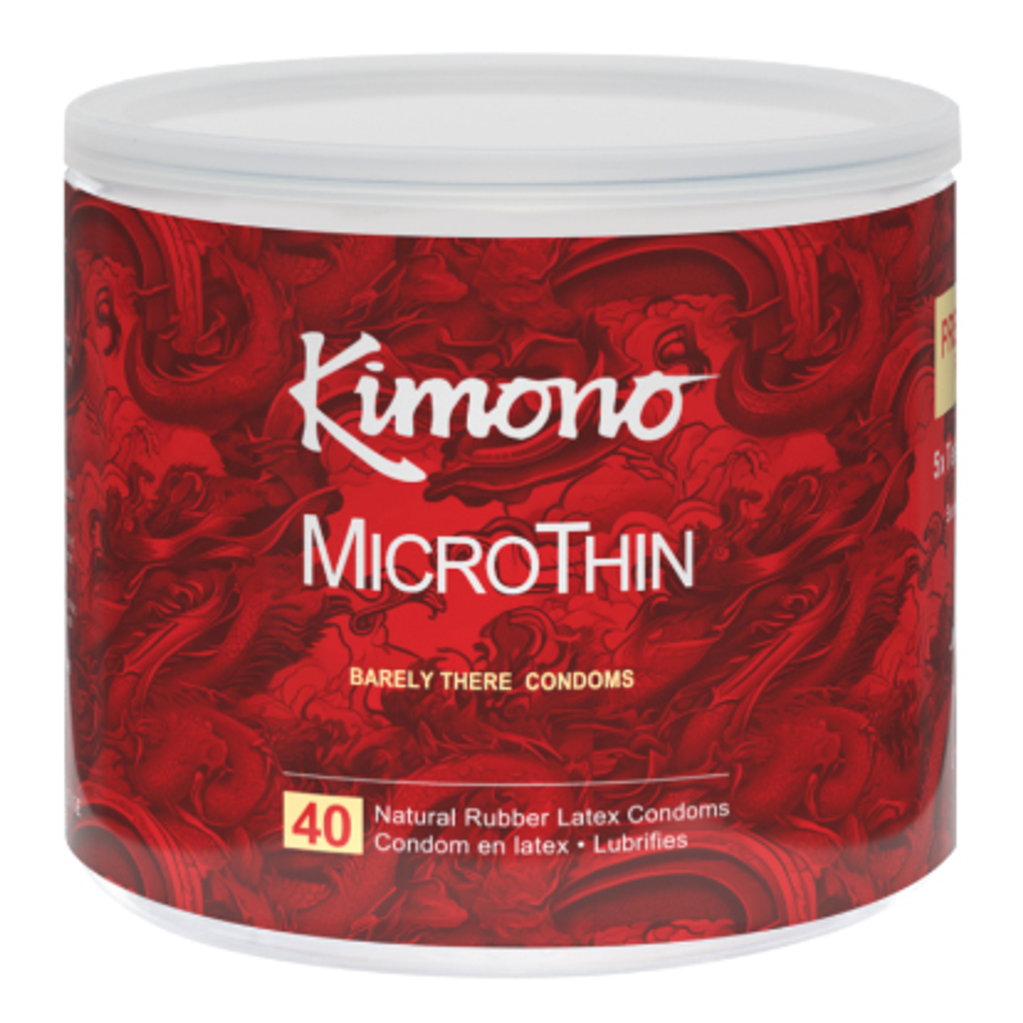 Kimono MicroThin Ultra Thin 40 Ct Fishbowl