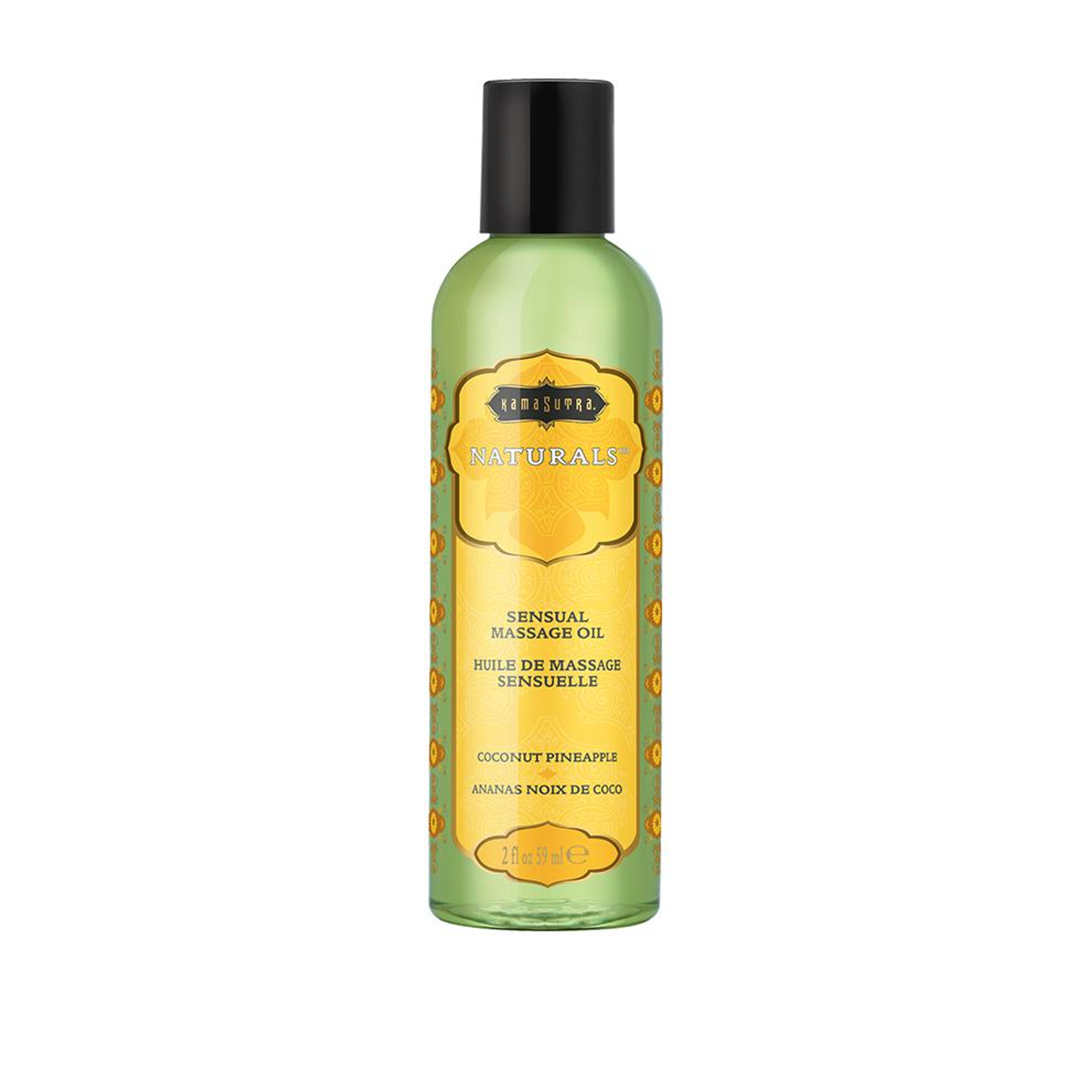Naturals Massage Oil Coconut Pineapple 2oz