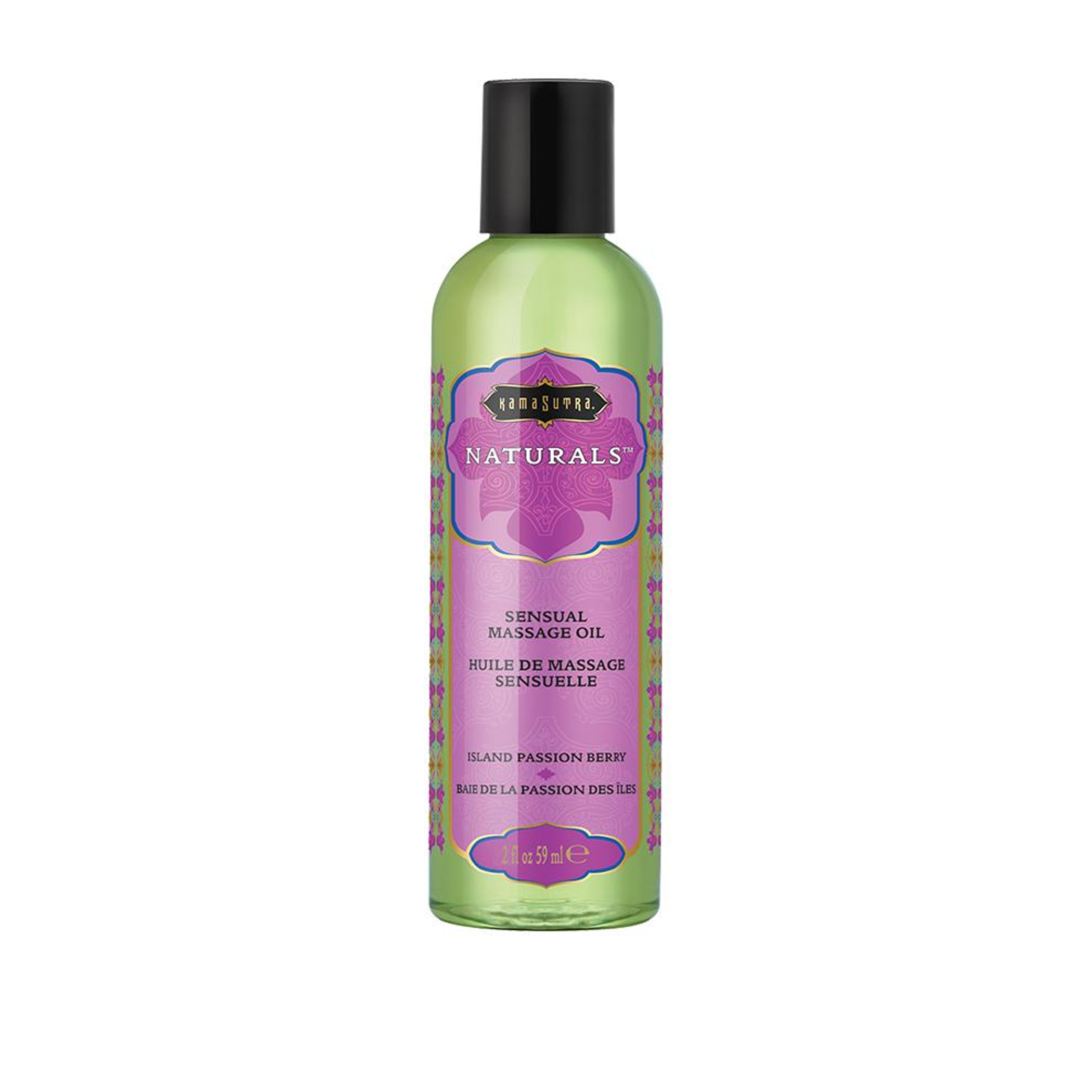 Natural Island Passion Berry Massage Oil 2 fl oz