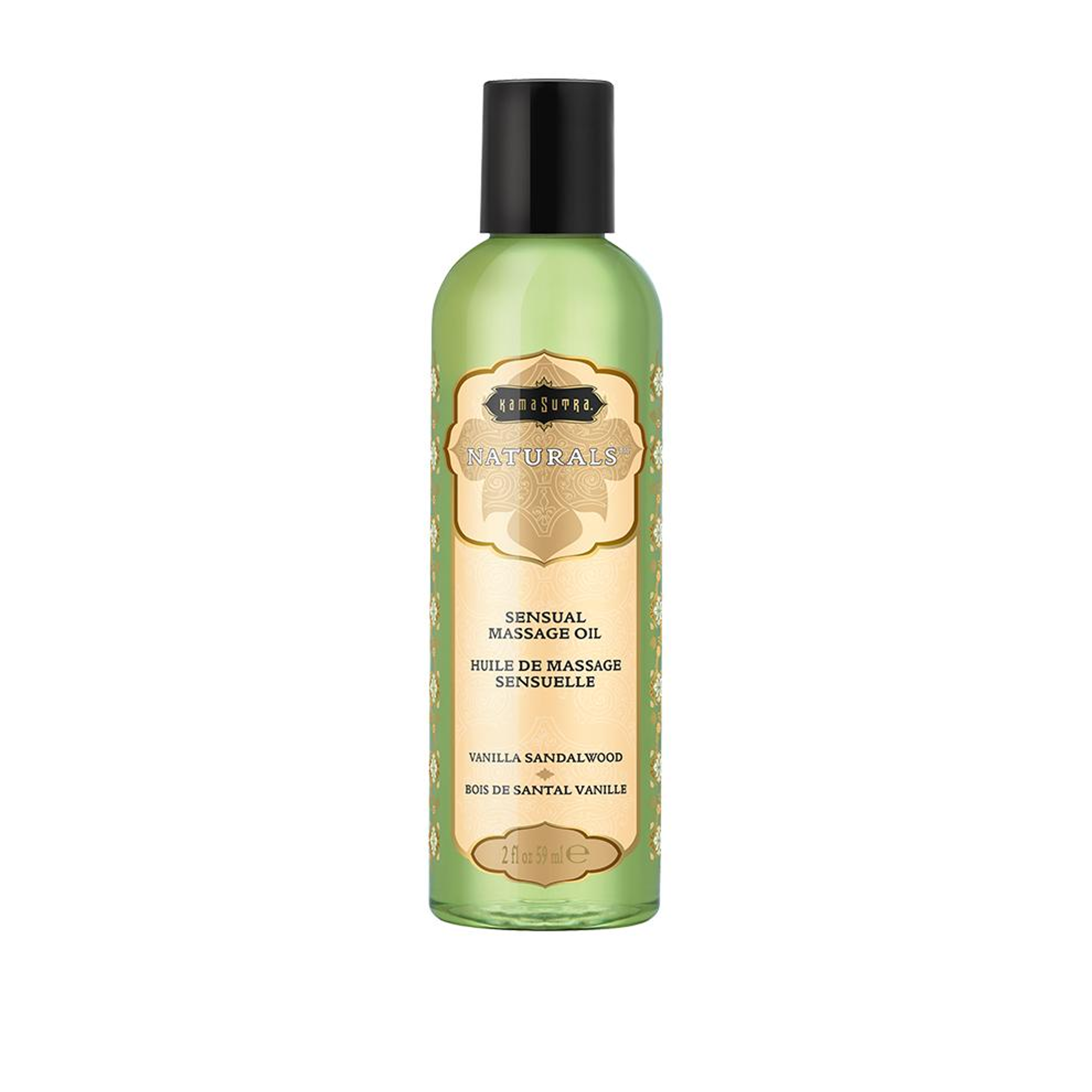 Massage Oil Vanilla Sandalwood 2oz