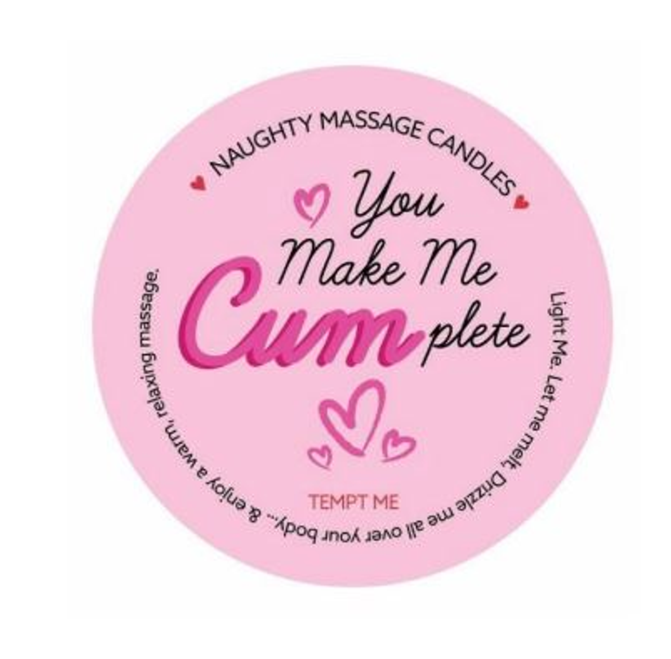 Make Me Cum-Plete Massage Candle by Kama Sutra