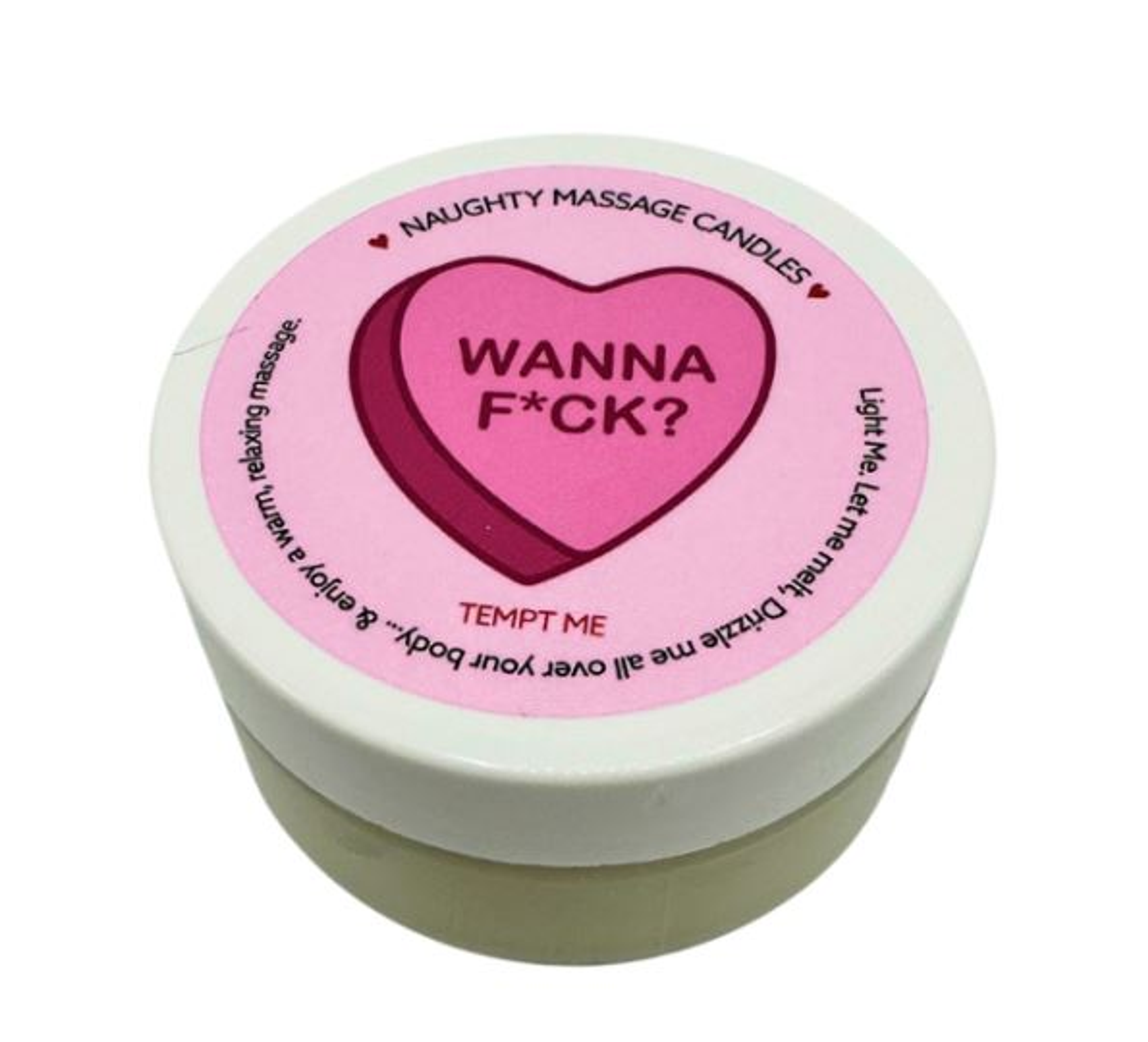 Kama Sutra Wanna F*ck Valentine's Candle – Cheeky Mood Setter