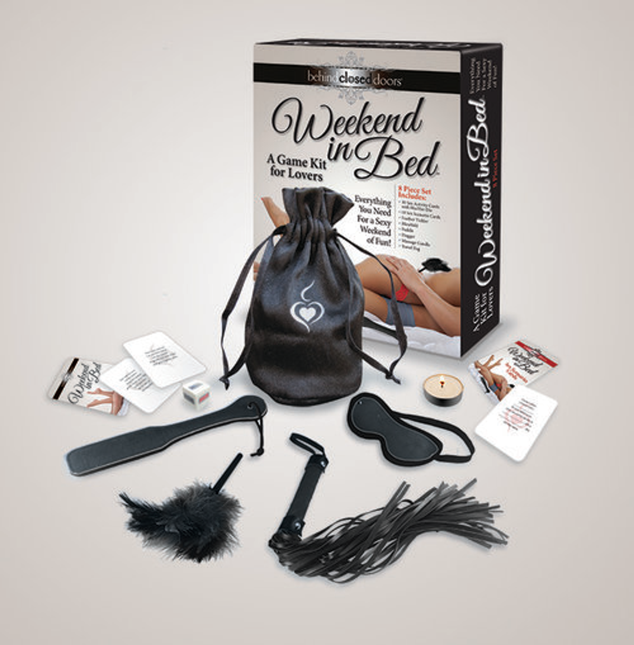 Behind Closed Doors Weekend in Bed Game Kit