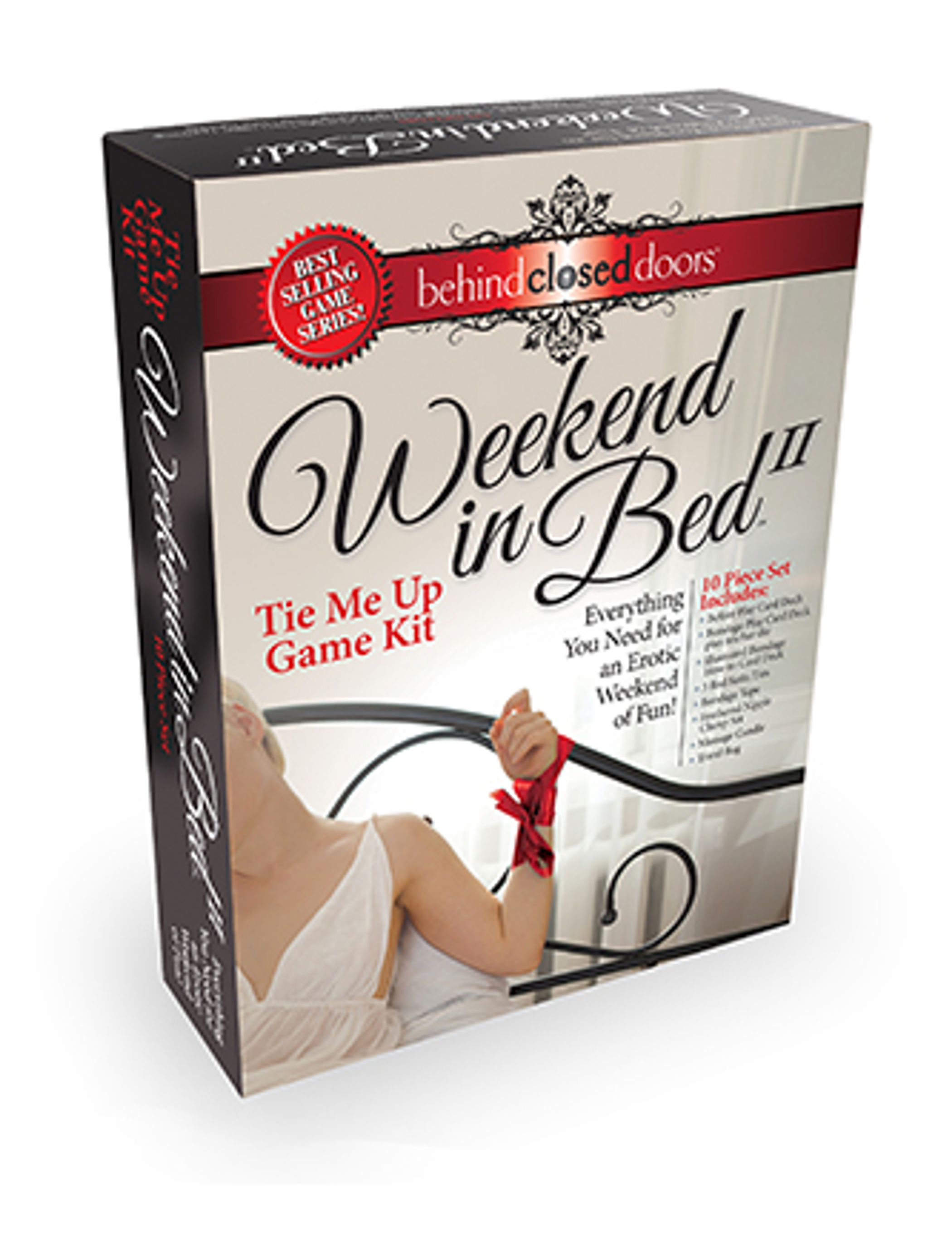 Behind Closed Doors Weekend in Bed All Tied Up Game Kit