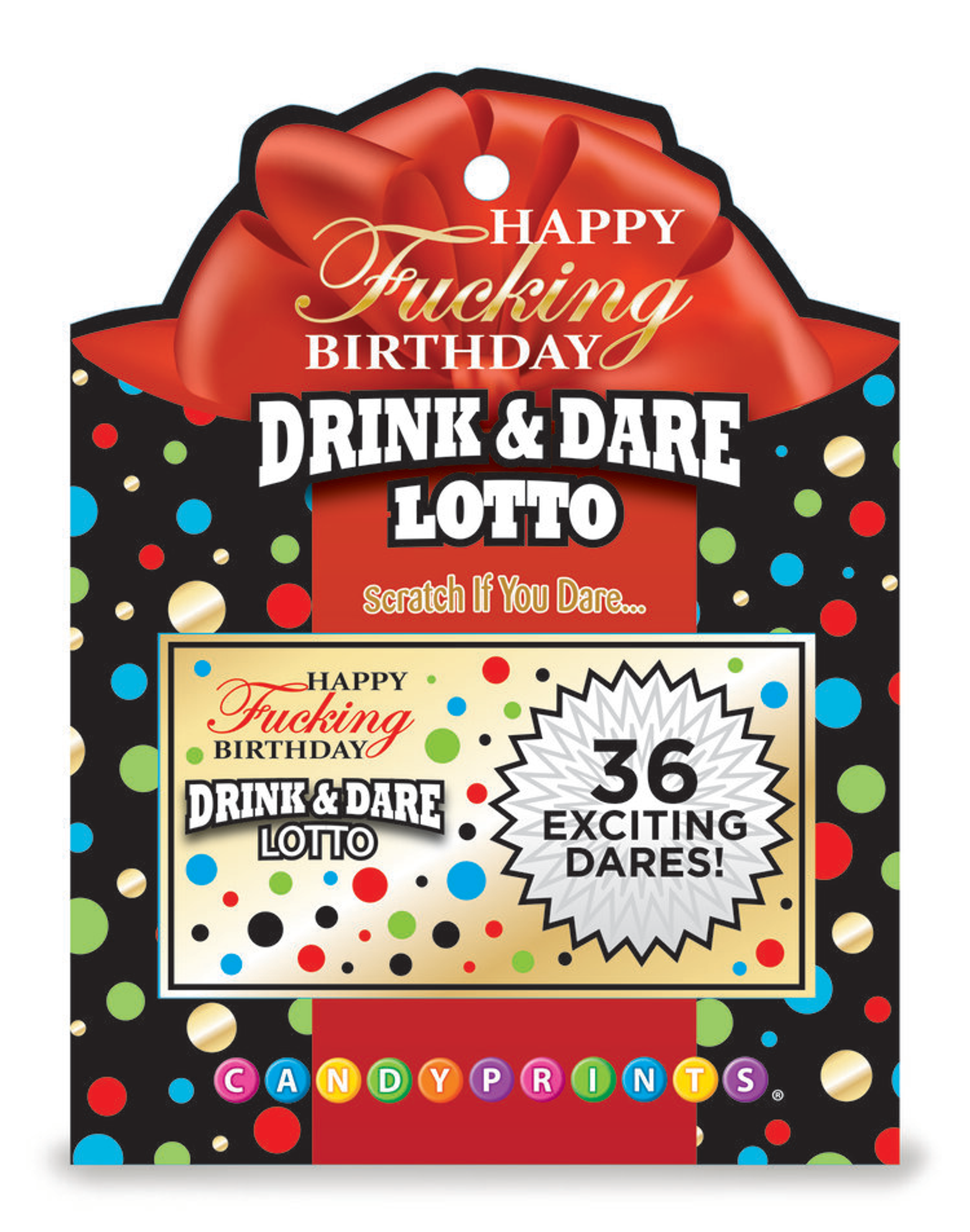 Happy F***ing Birthday Lotto Cards – Naughty Party Game