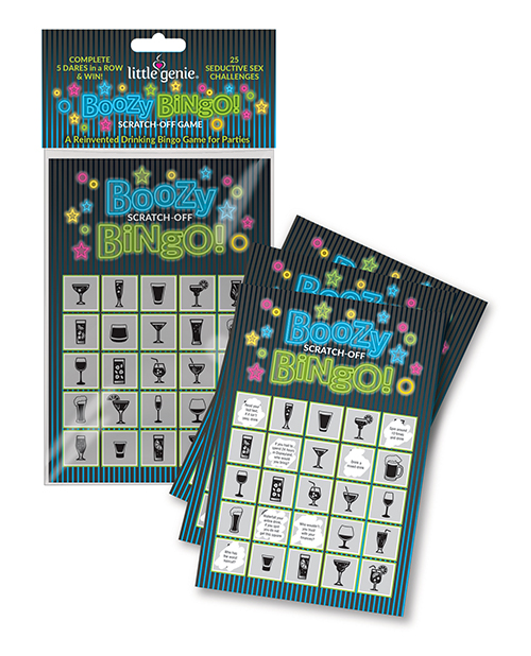 Boozy Bingo Adult Party Game