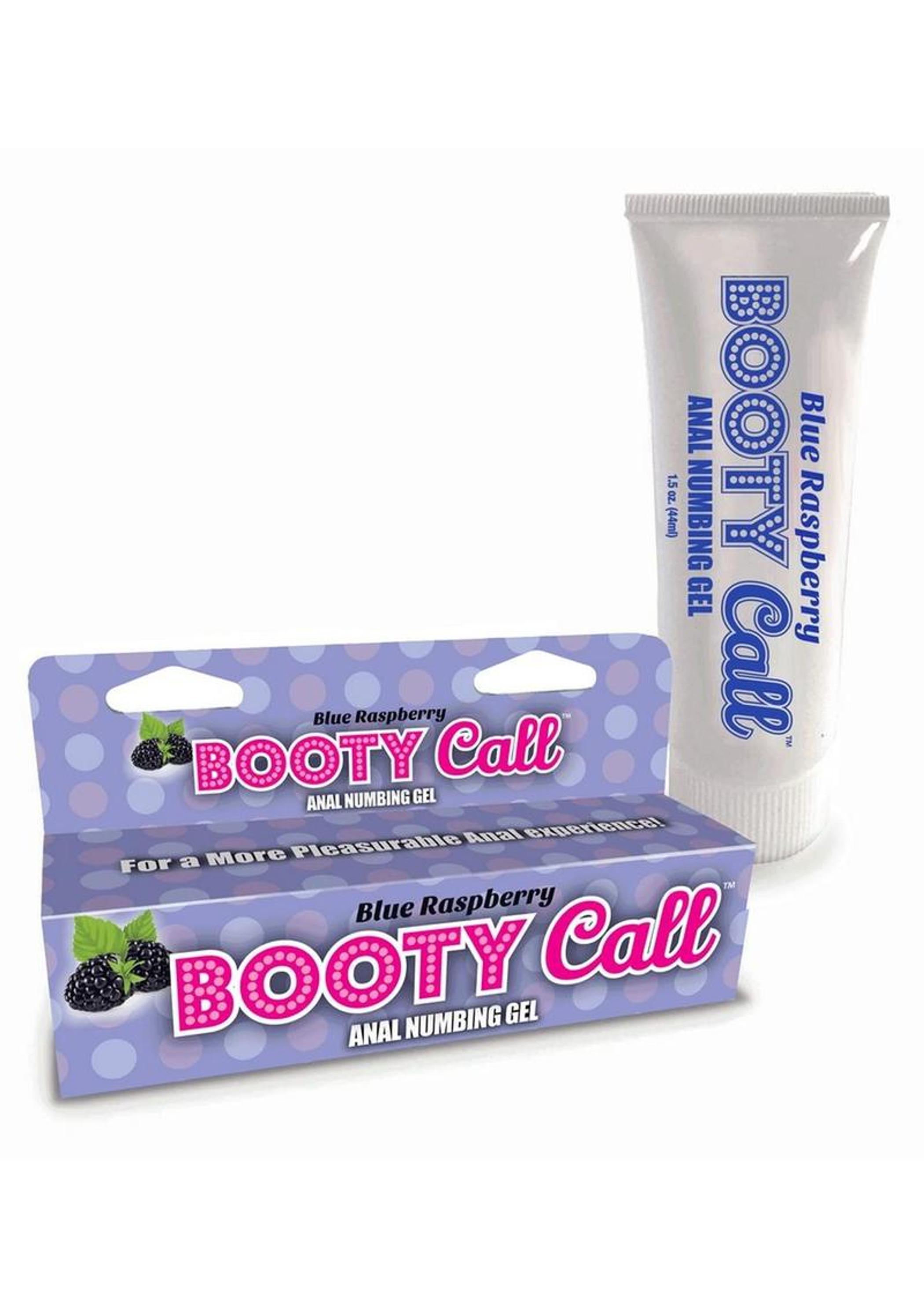 Booty Call Blue Raspberry Lubricant 1.5 Oz