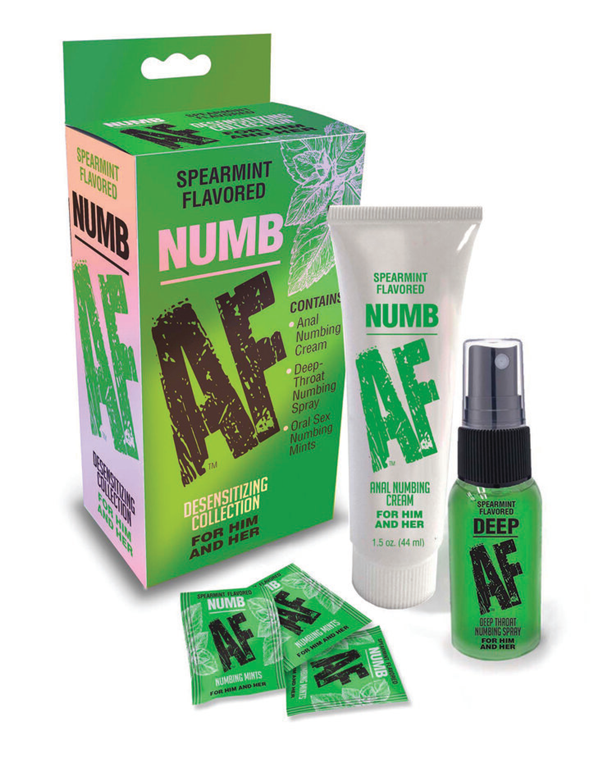 Numb AF Kit – Flavored Comfort Set