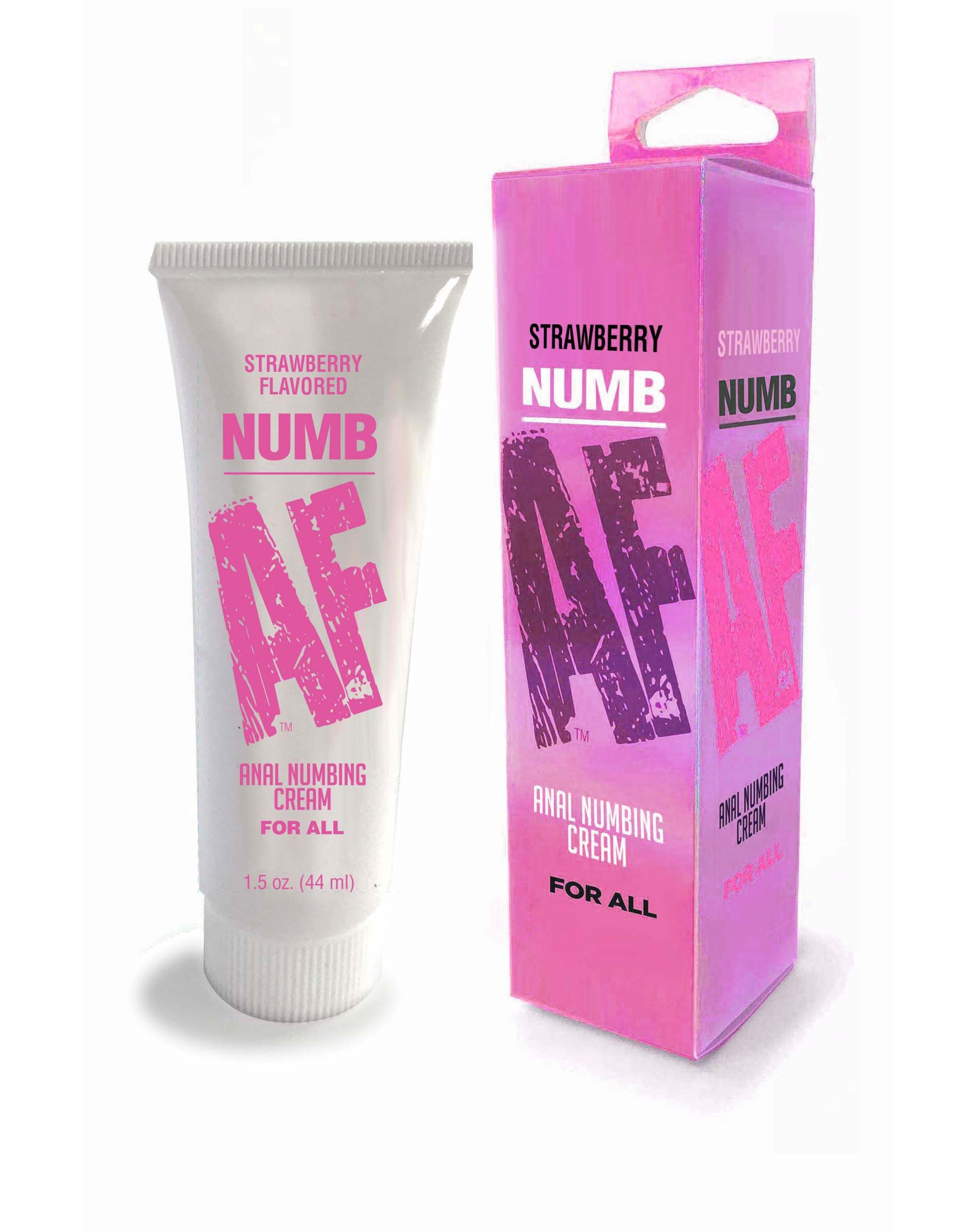 Numb AF Desensitizing Anal Gel Strawberry 1.5 oz