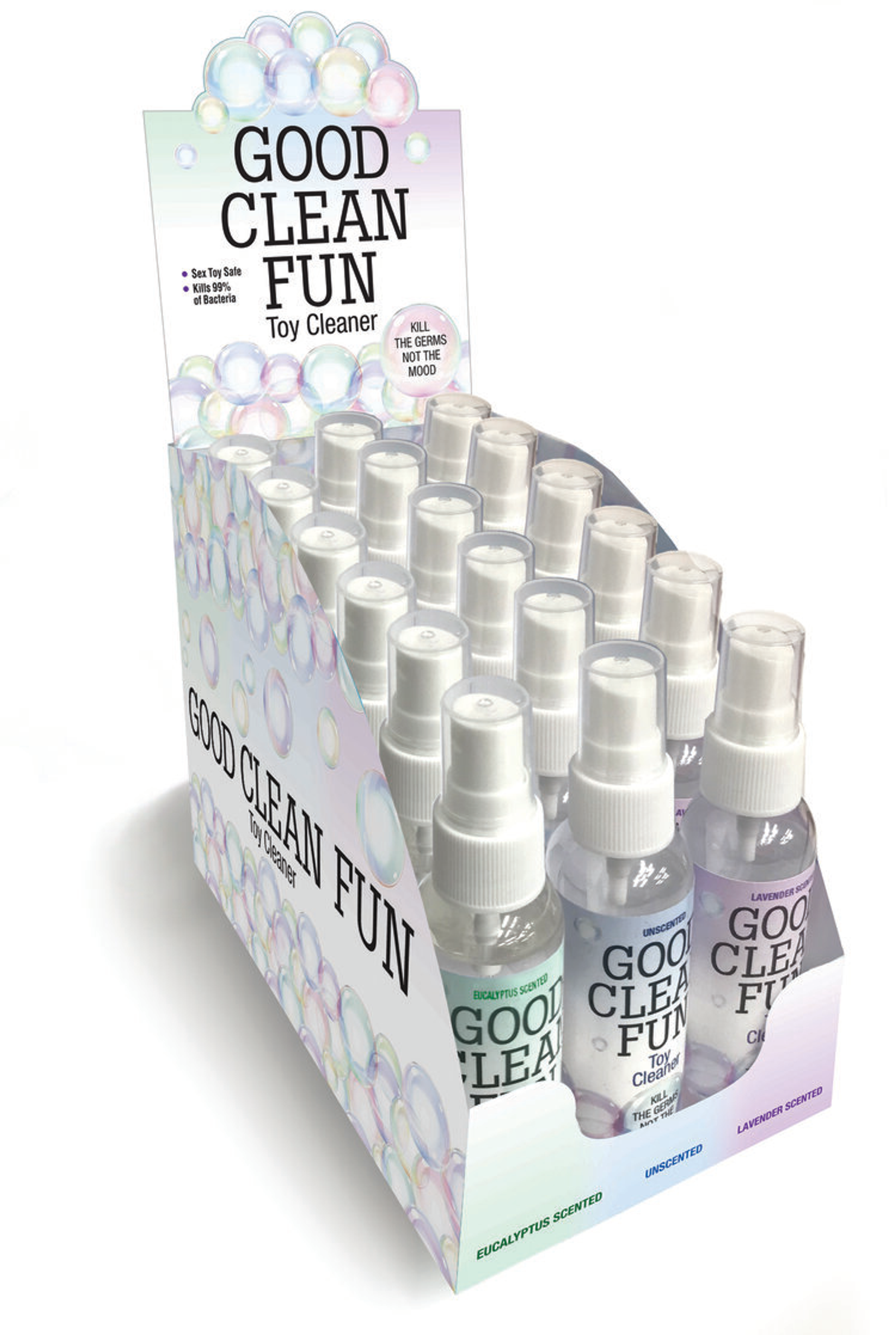 Good Clean Fun Cleaner 18-Pc Display