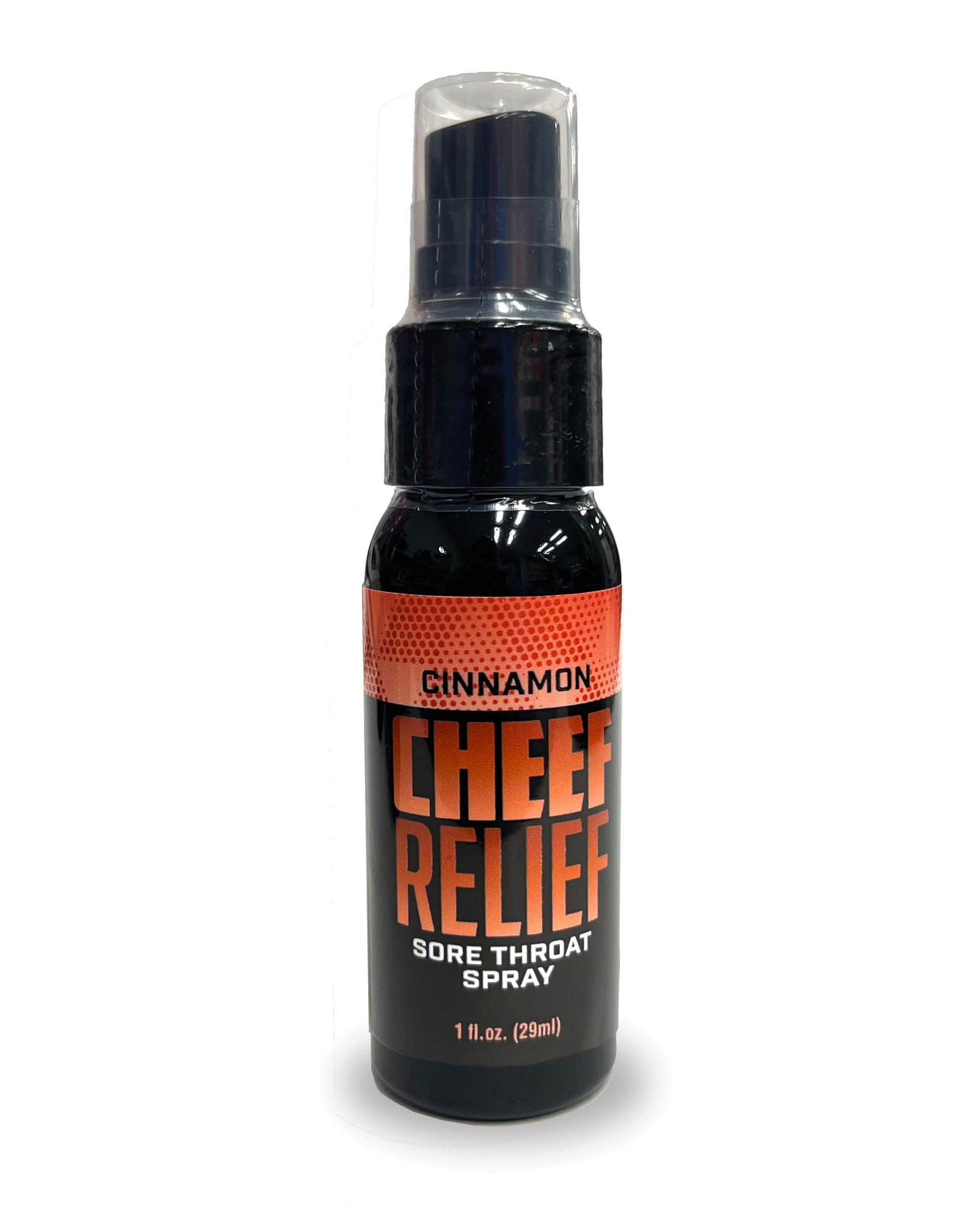 Cheef Relief Cinnamon Sore Throat Spray