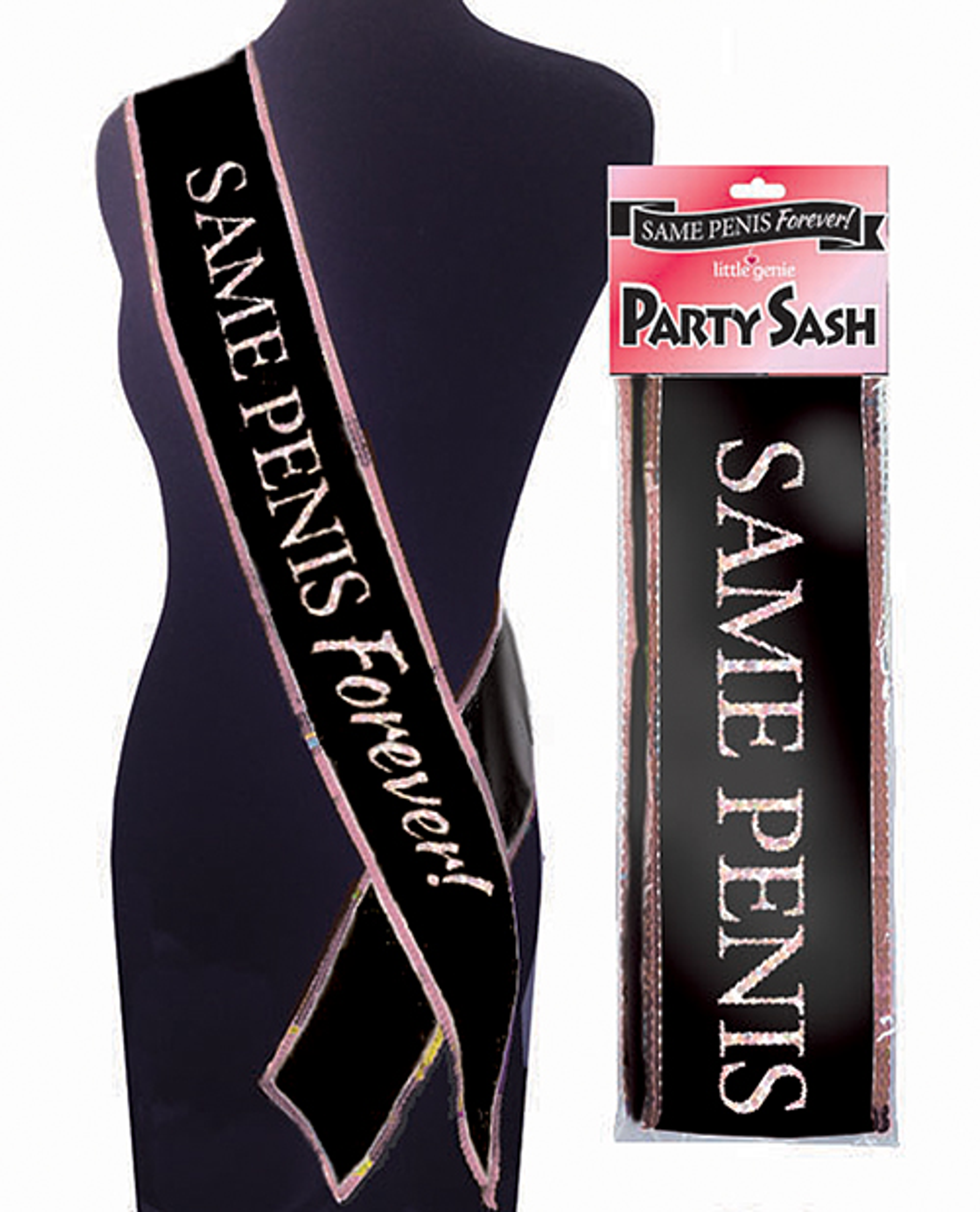 Same Penis Forever Sash | Bachelorette Party Sash