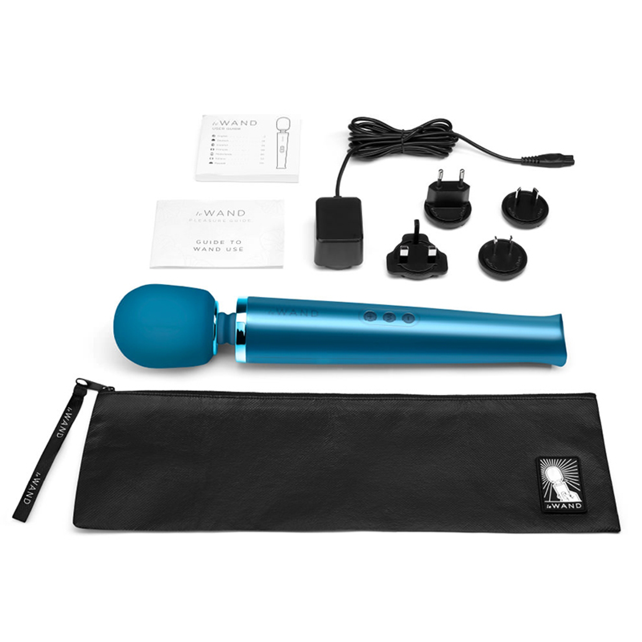 Le Wand Pacific Blue – Rechargeable Eco-Friendly Wand Massager