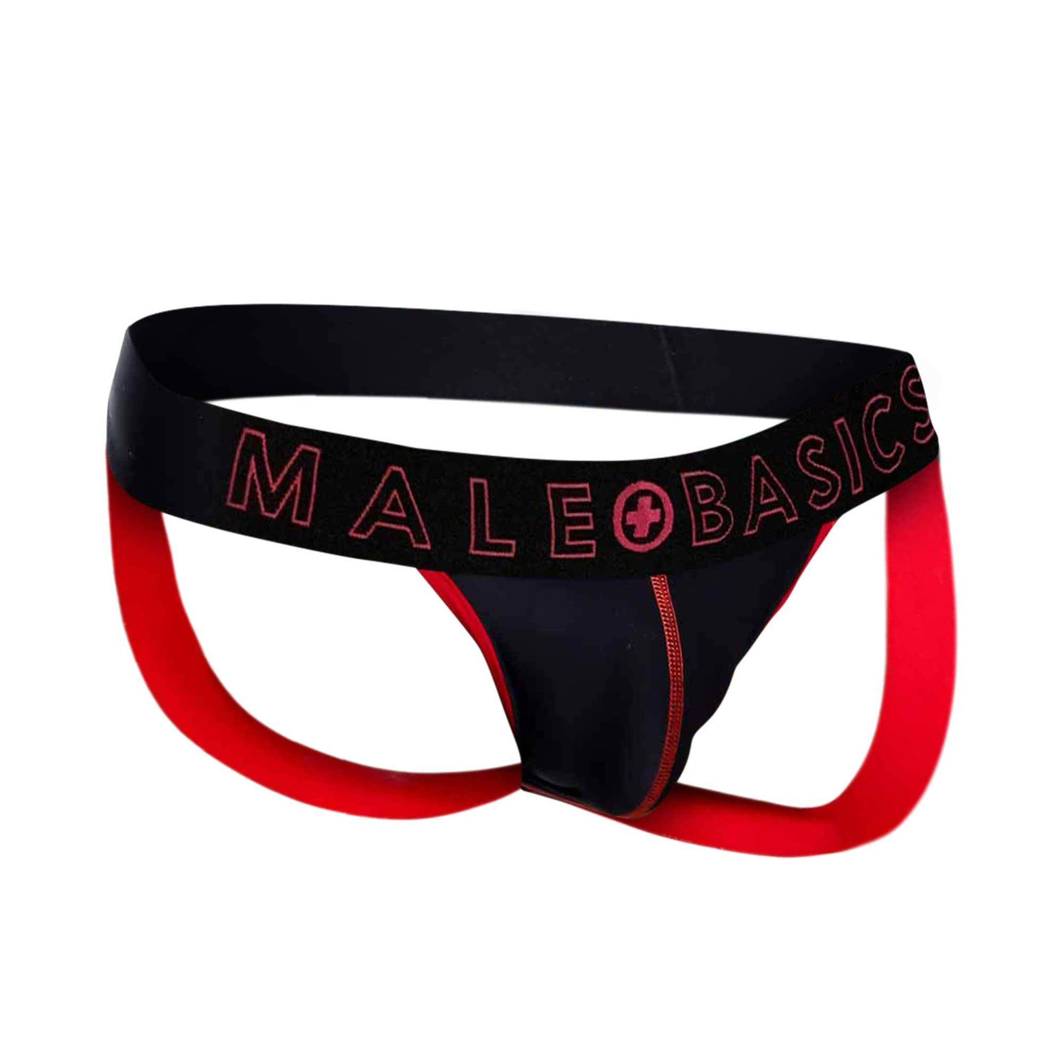 MB Neon Jock – Red XL Jockstrap