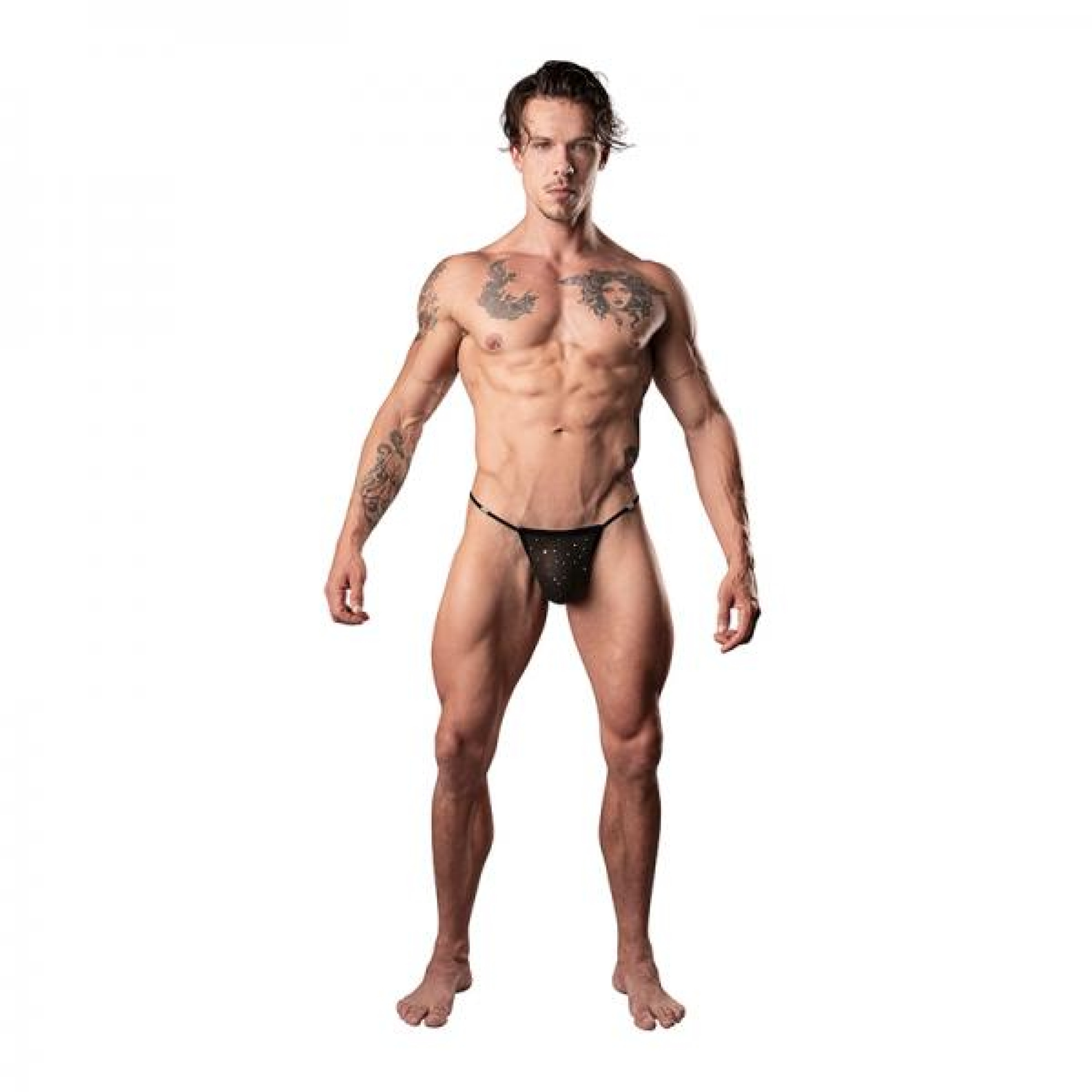 Show Stopper Posing Strap – Black O/S