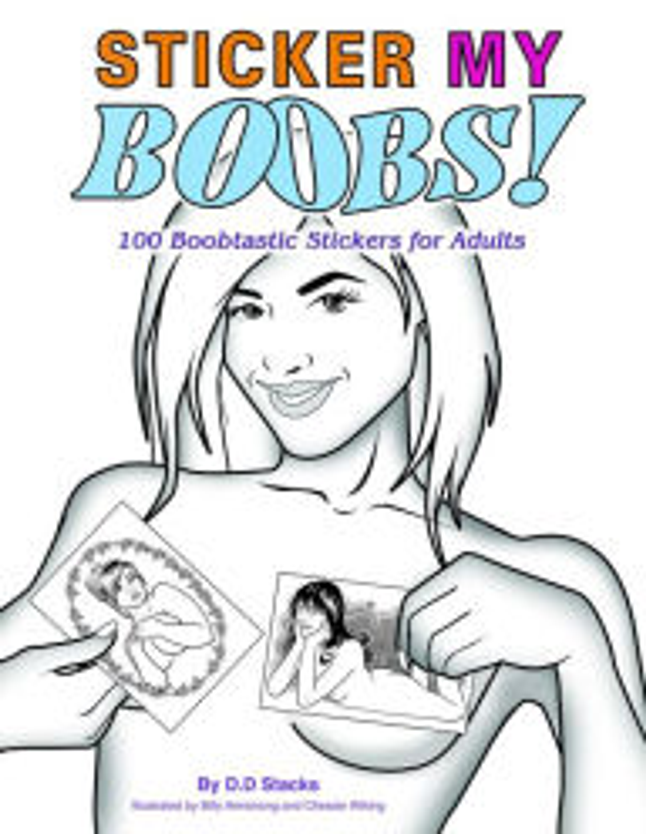 Sticker My Boobs Novelty Book